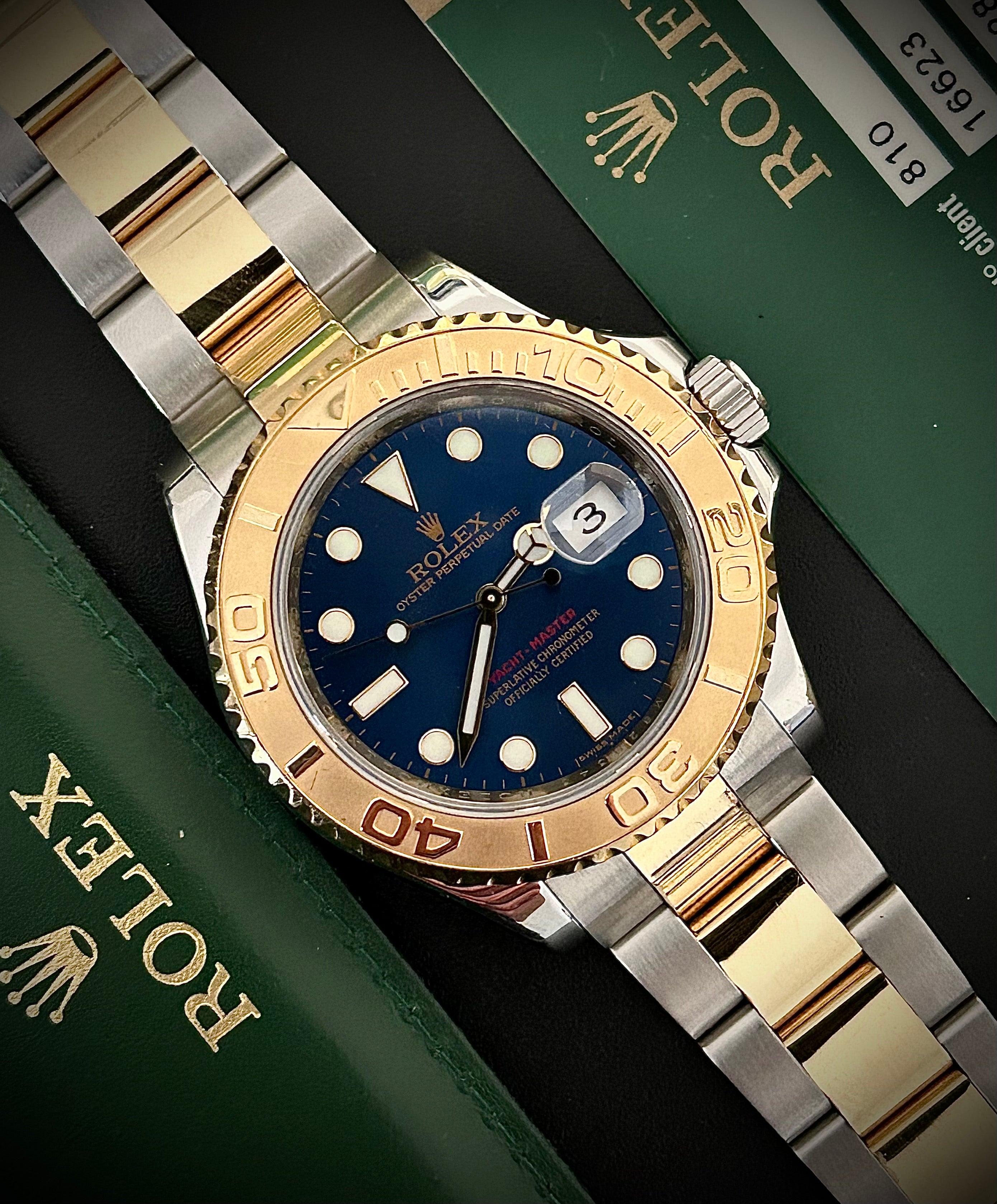 2008 ROLEX YACHT-MASTER 40, 16623, FULL SET, INC GST