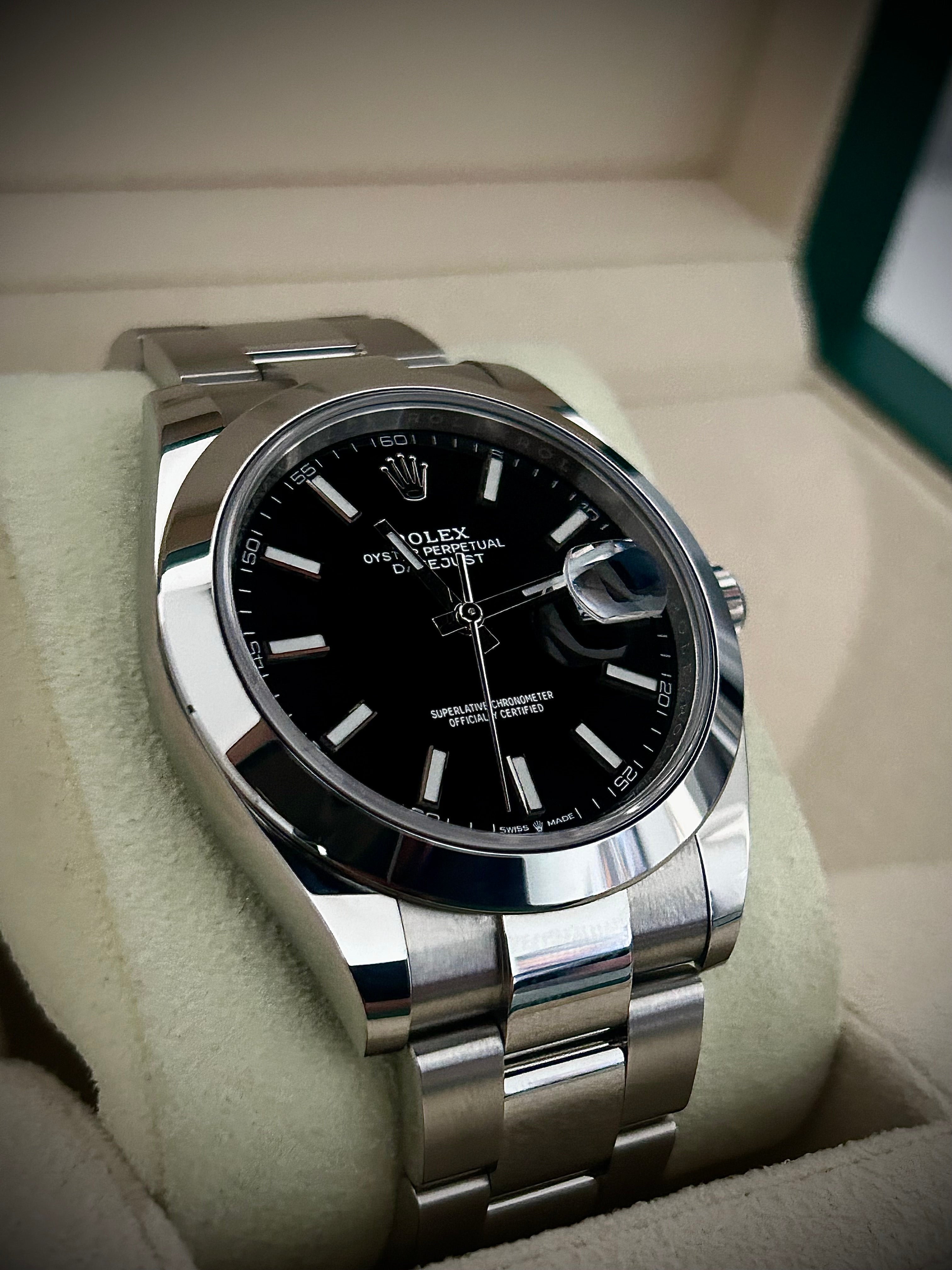 2022 ROLEX DATEJUST 41, 126300, FULL SET, INC GST