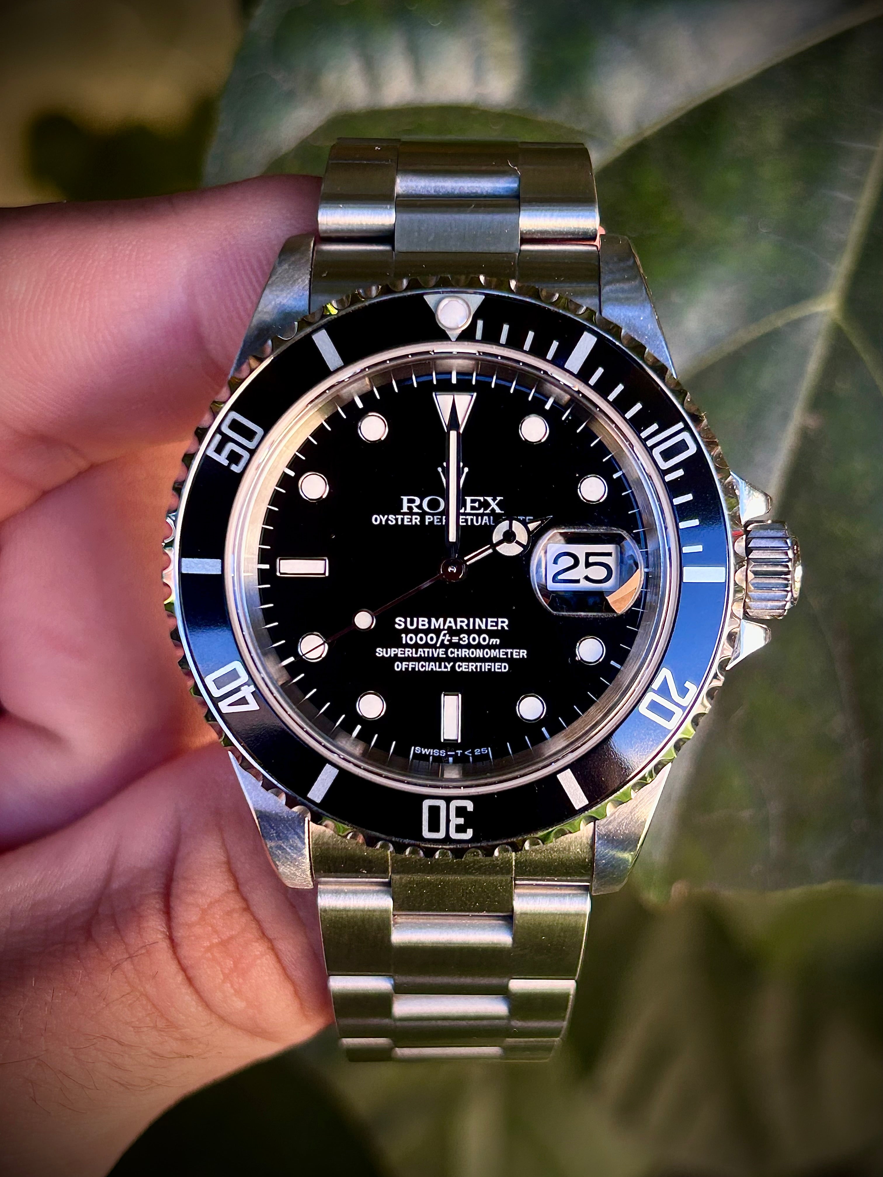 1996 ROLEX SUBMARINER DATE, 16610, 2023 RSC SERVICE, INC GST