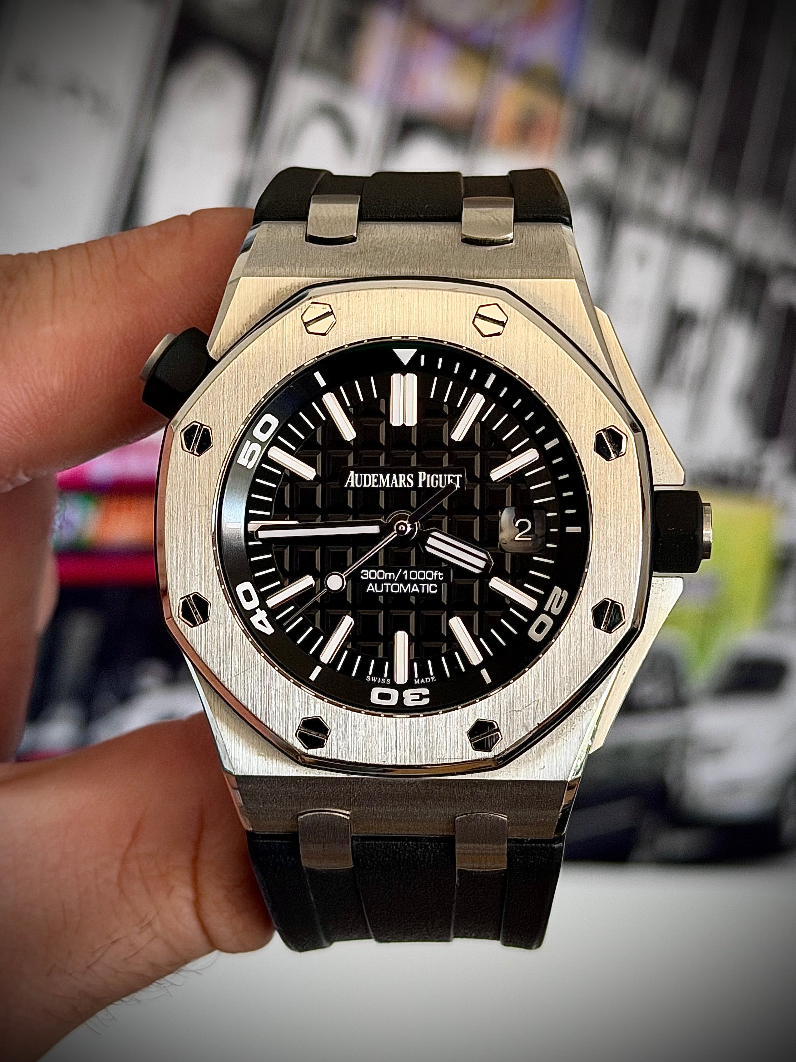 2021 AUDEMARS PIGUET ROYAL OAK OFFSHORE DIVER, FULL SET, INC GST