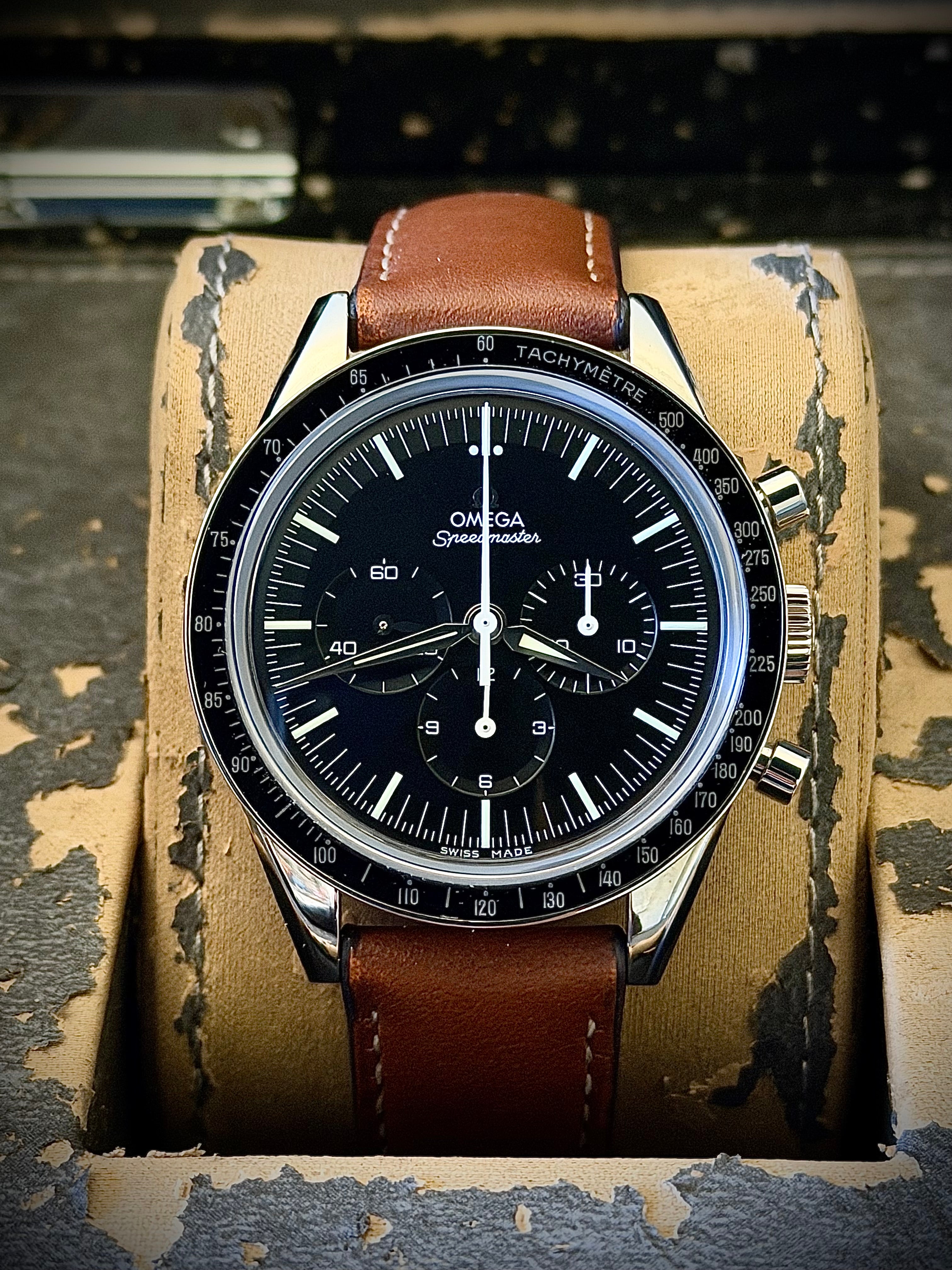 2017 OMEGA SPEEDMASTER FIRST OMEGA IN SPACE, 311.32.40.30.01.001, FULL SET, INC GST