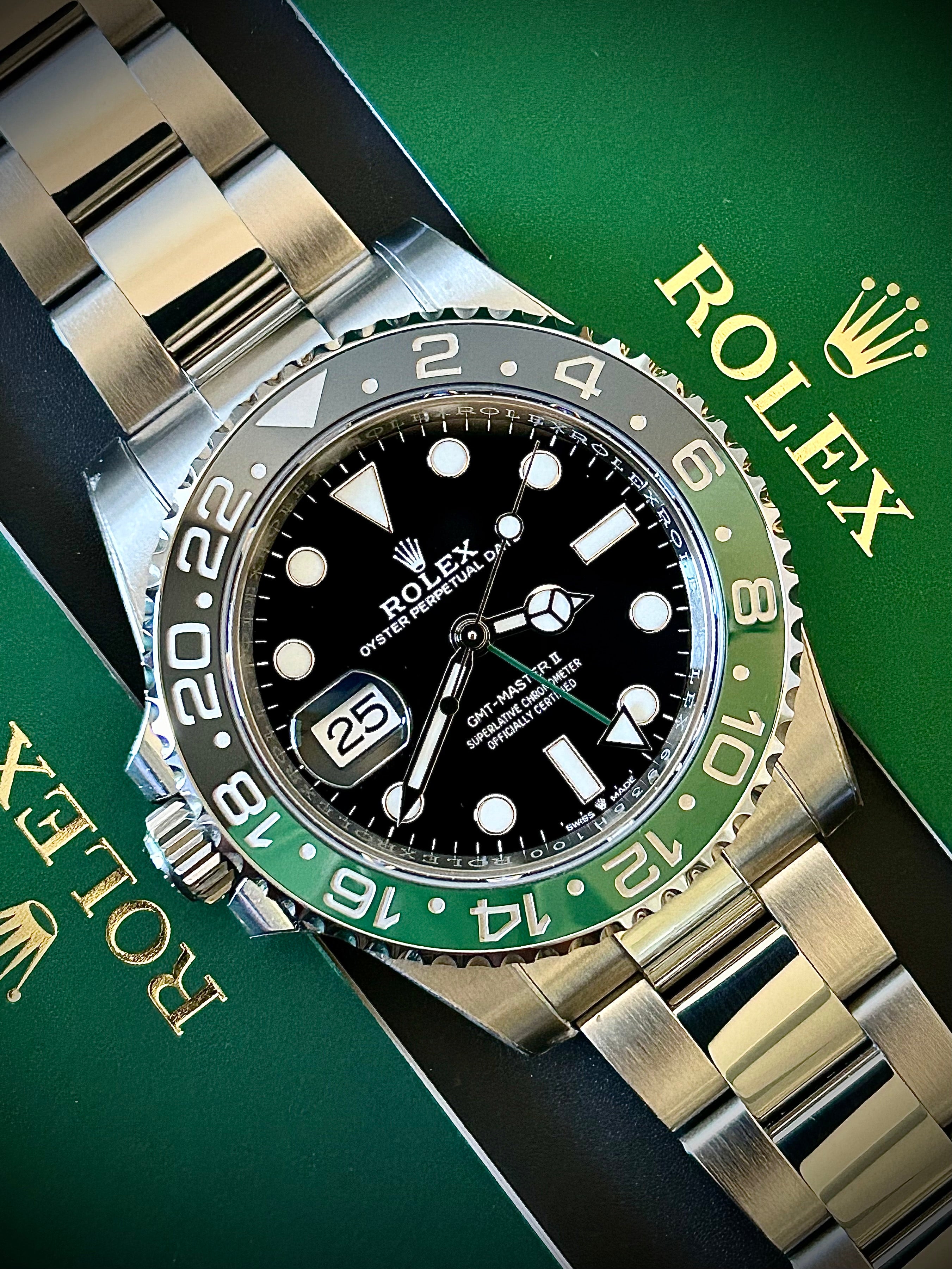 2024 ROLEX GMT-MASTER II “SPRITE”, FULL SET, INC GST