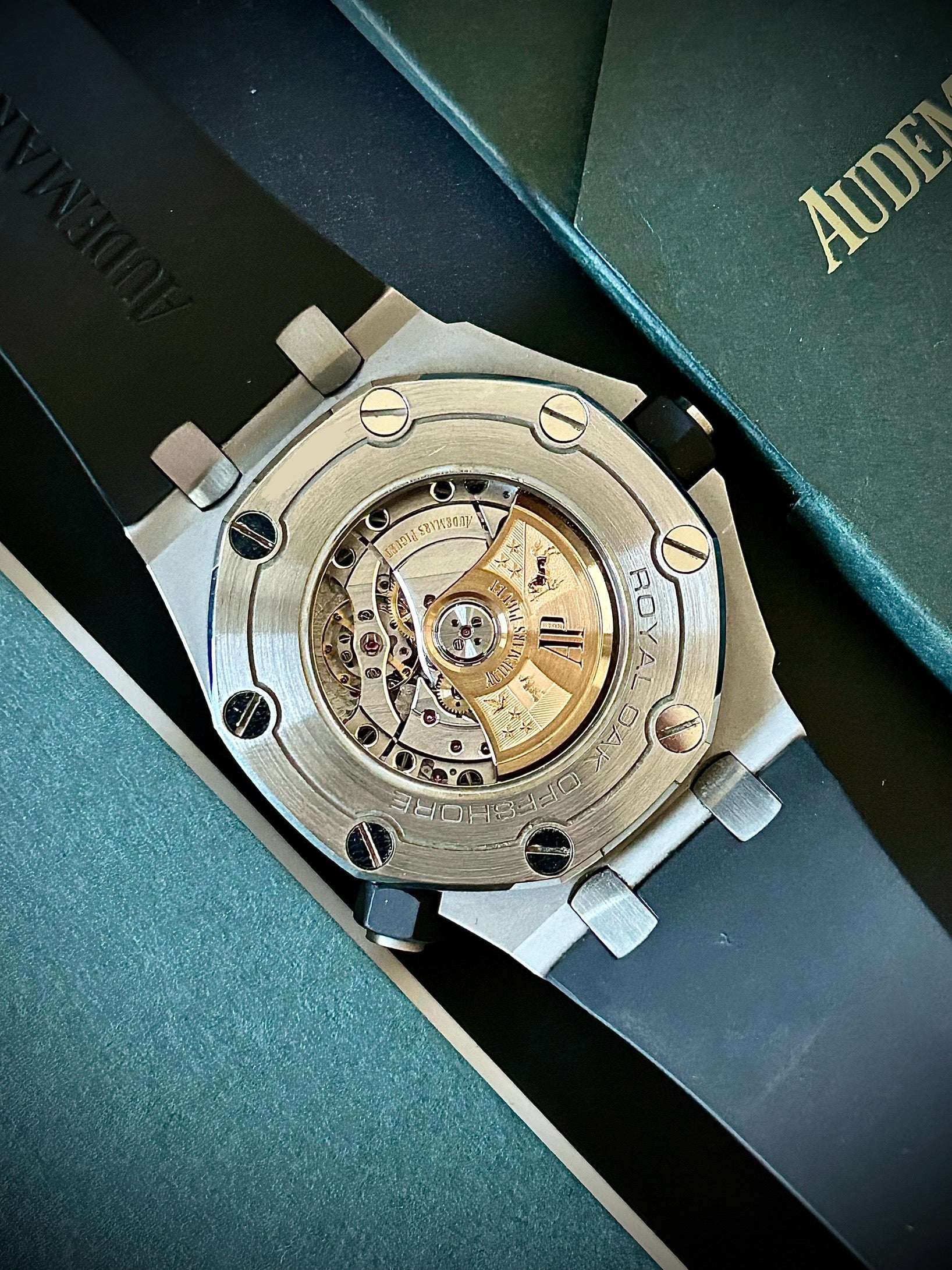 2021 AUDEMARS PIGUET ROYAL OAK OFFSHORE DIVER, 15710ST, BOX AND PAPERS INC GST