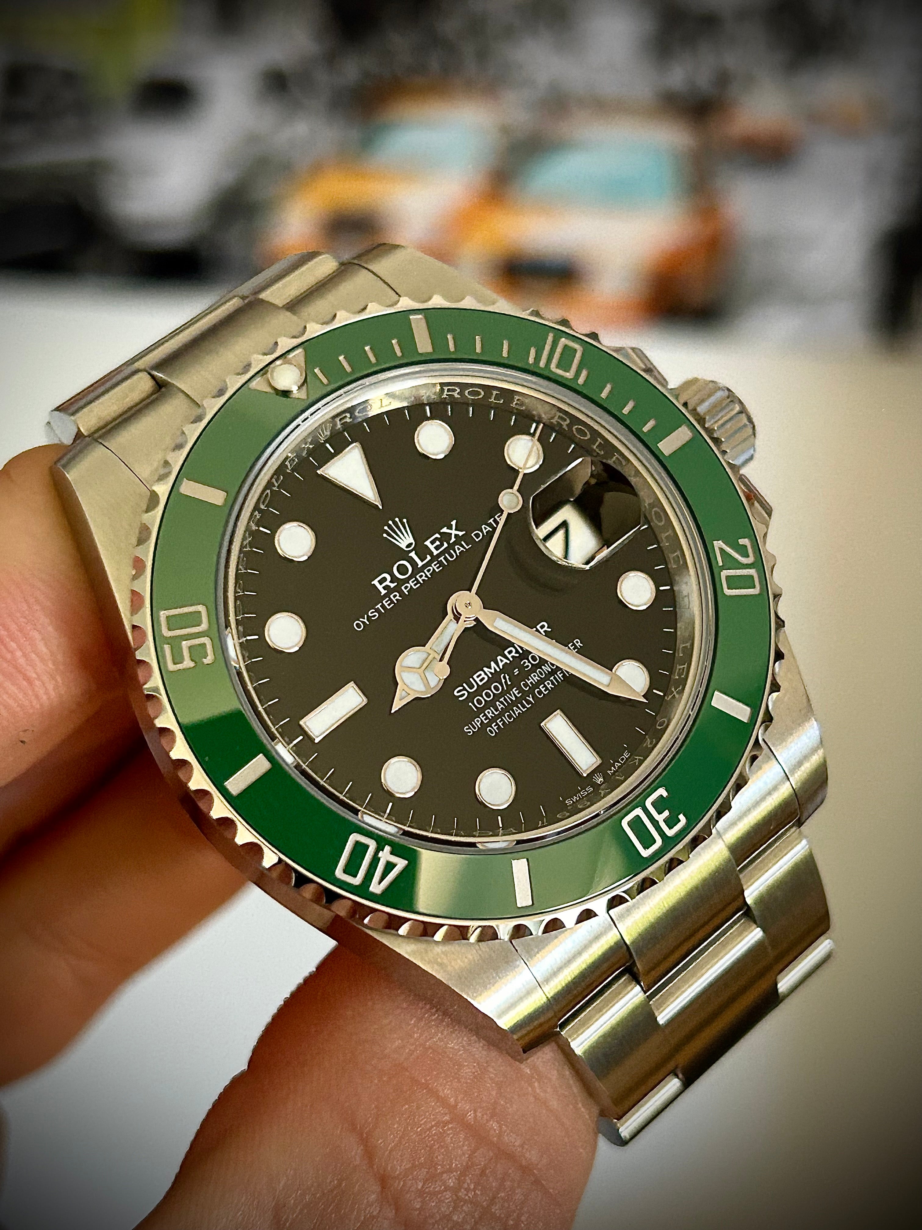 2023 ROLEX SUBMARINER DATE, 126610LV, STARBUCKS, FULL SET, INC GST