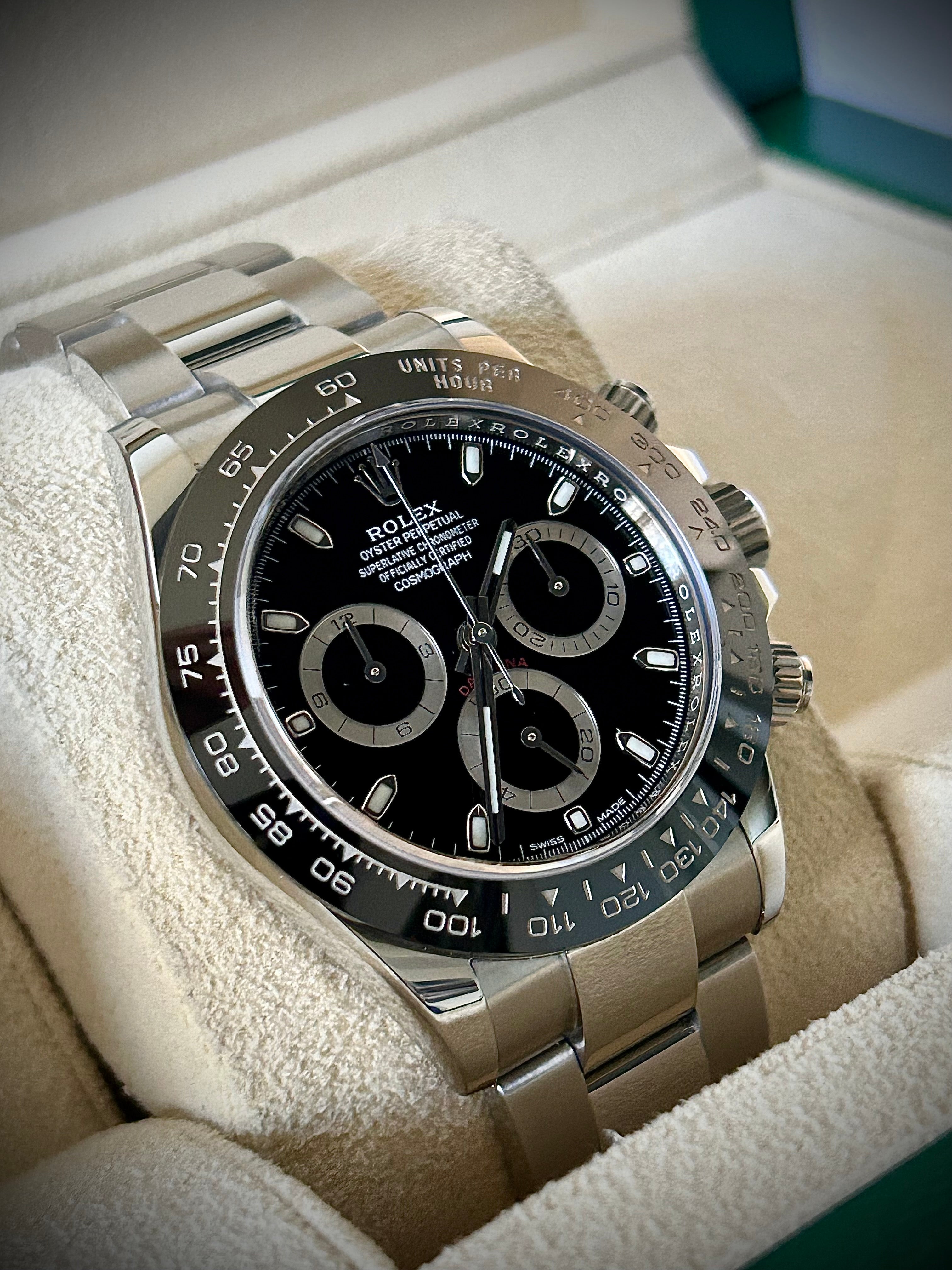 2021 ROLEX COSMOGRAPH DAYTONA 116500LN, FULL SET, INC GST