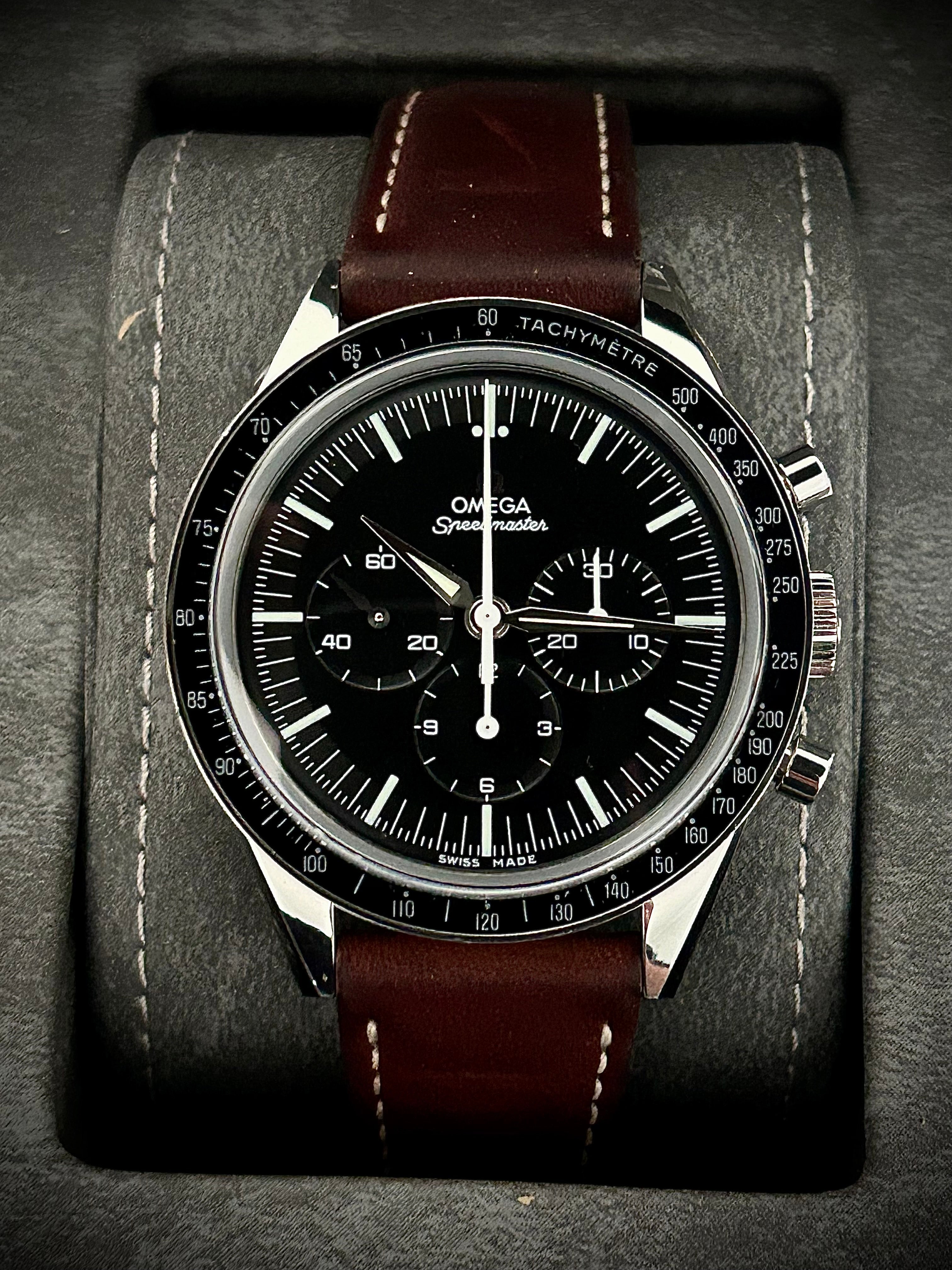 OMEGA SPEEDMASTER FOIS, WATCH AND BOX, INC GST