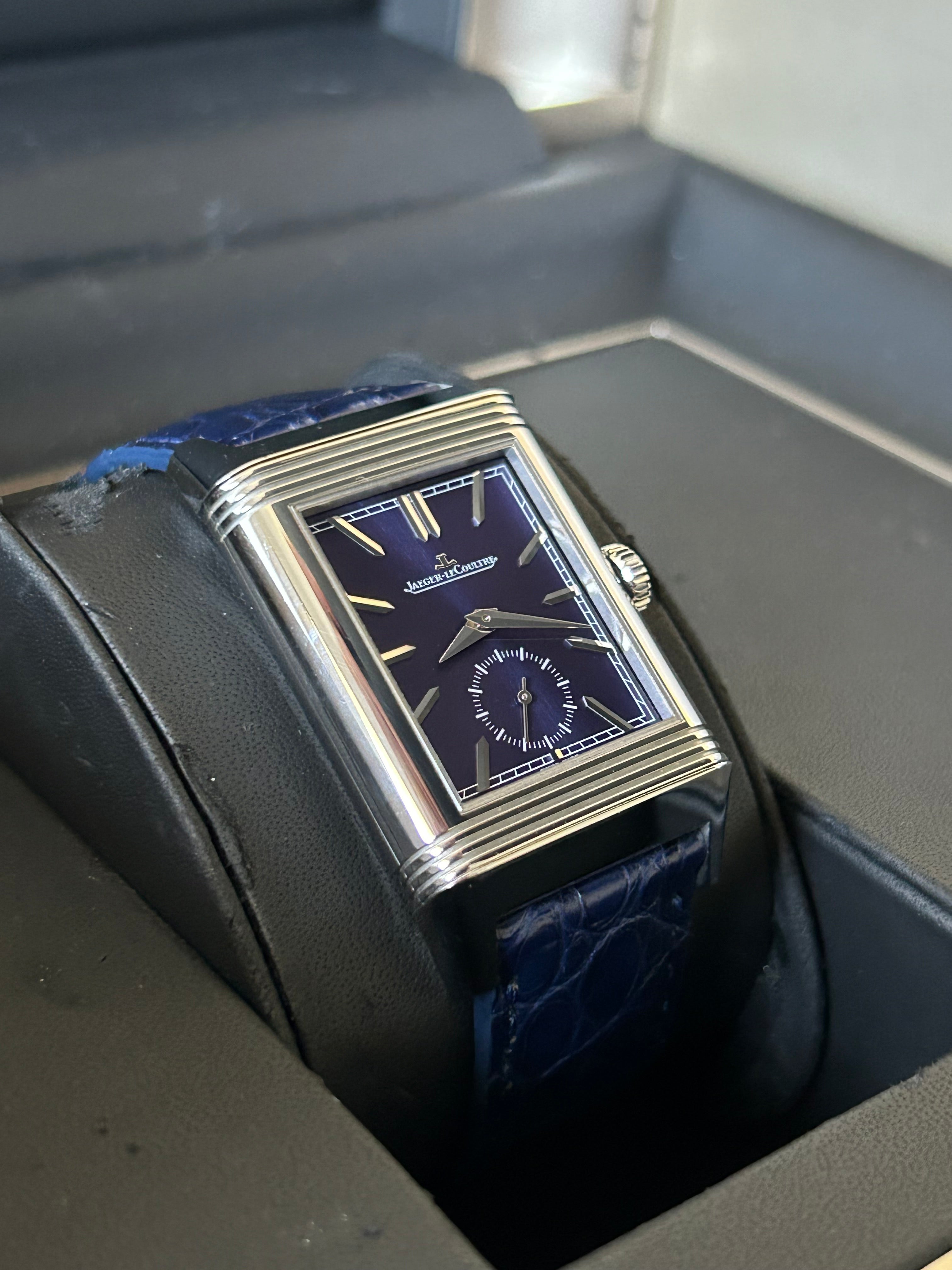 2020 JAEGER-LECOULTRE REVERSO TRIBUTE DUO FACE, Q3988482,  FULL SET, INC GST