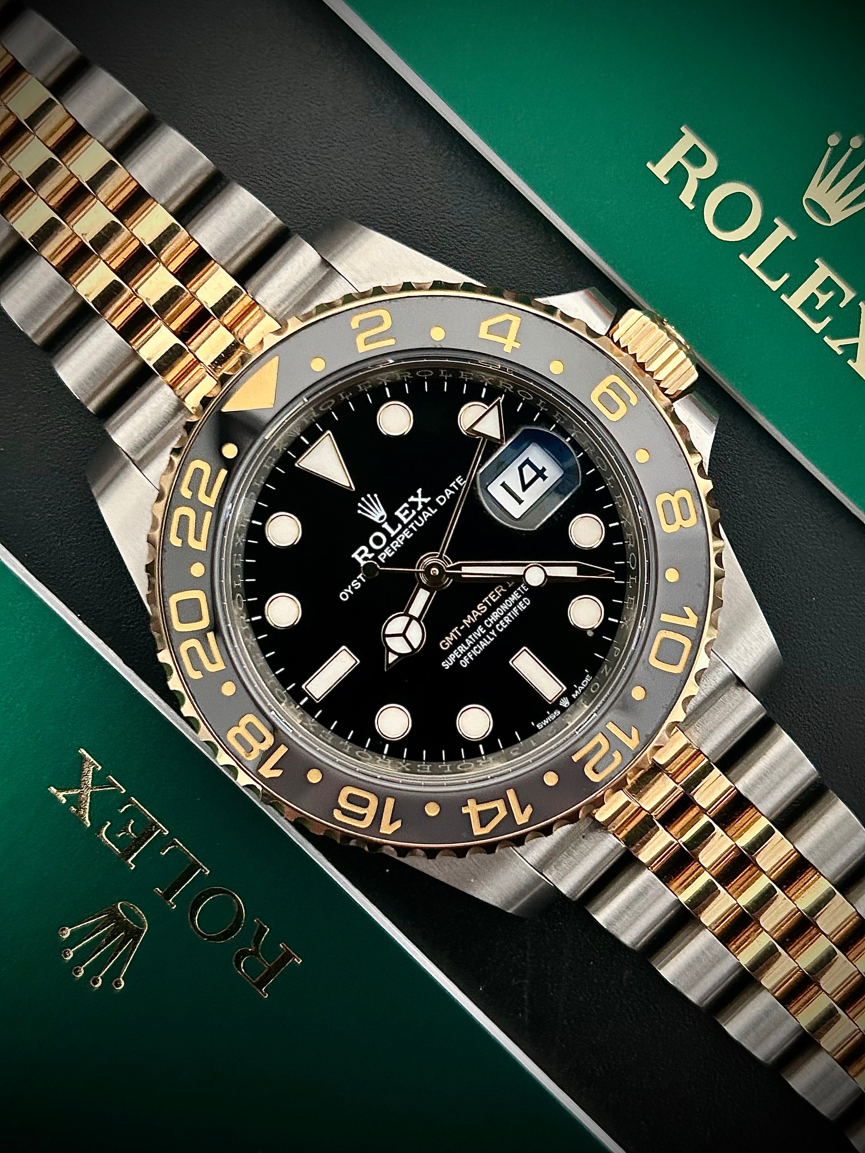 2023 ROLEX GMT MASTER II, ZOMBIE, 126713GRNR, FULL SET, INC GST