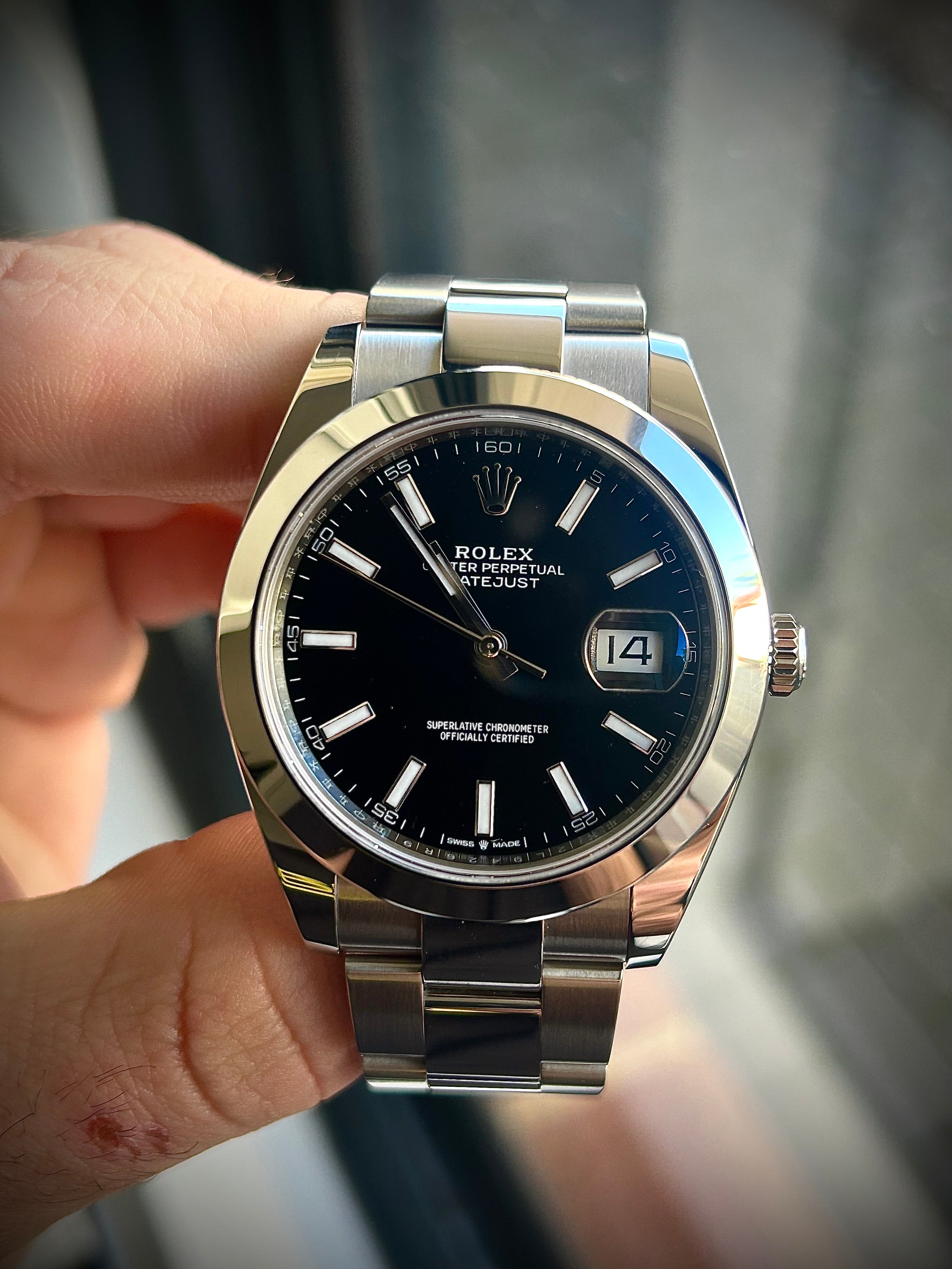 2021 ROLEX DATEJUST 41, 126300, FULL SET, INC GST