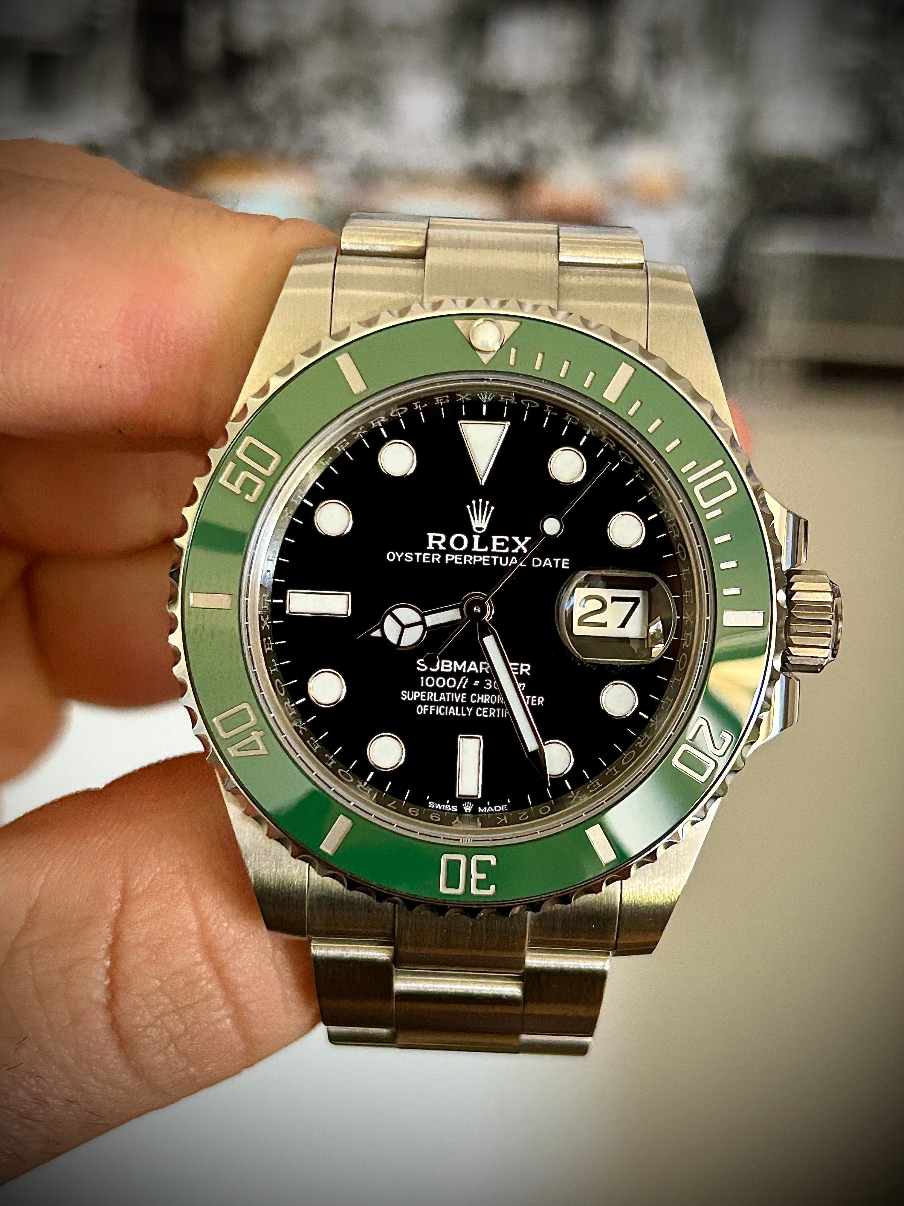 2023 ROLEX SUBMARINER DATE, 126610LV, STARBUCKS, FULL SET, INC GST