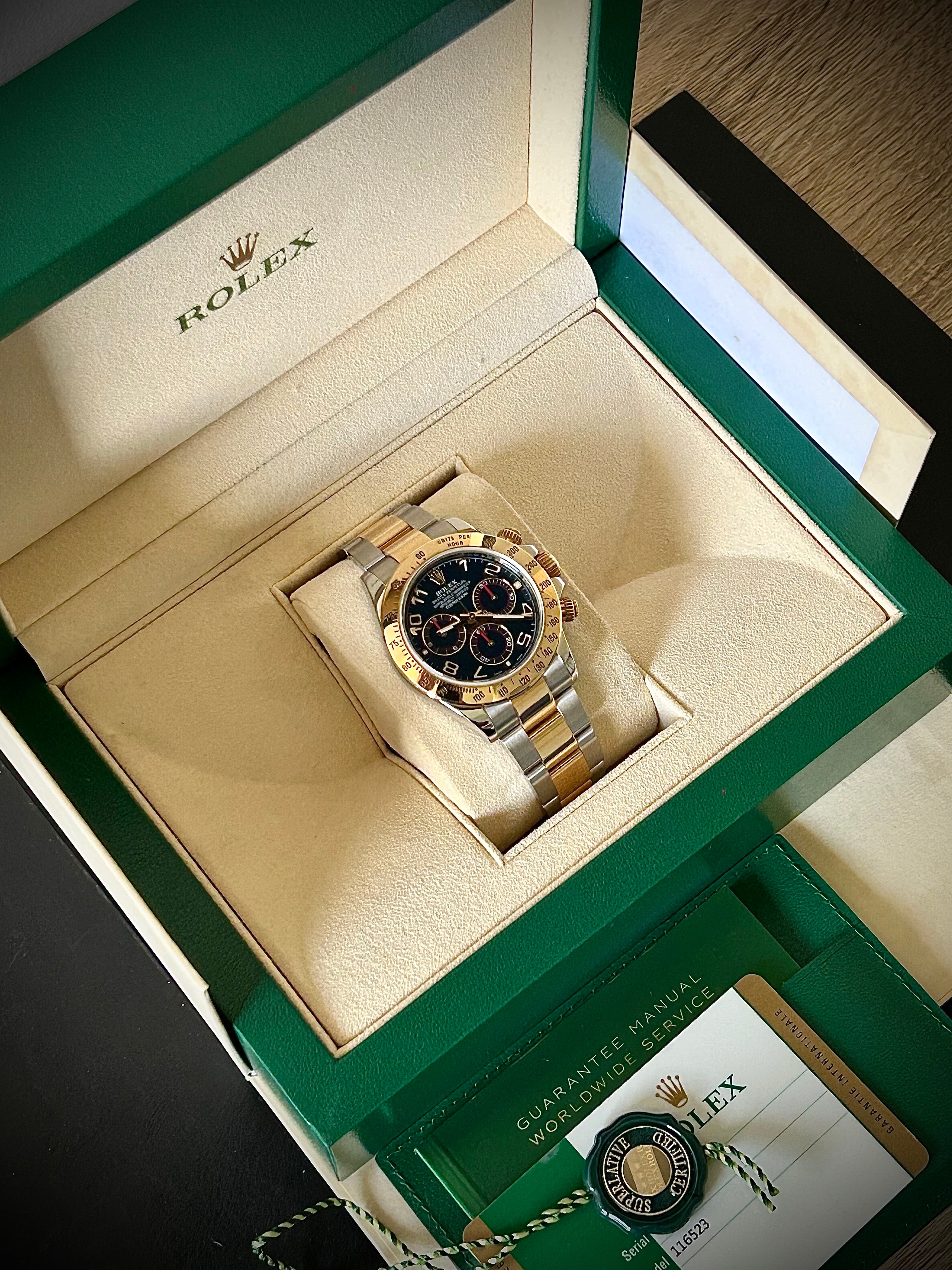 2017 ROLEX COSMOGRAPH DAYTONA, BLUE MASERATI DIAL 116523, FULL SET, INC GST