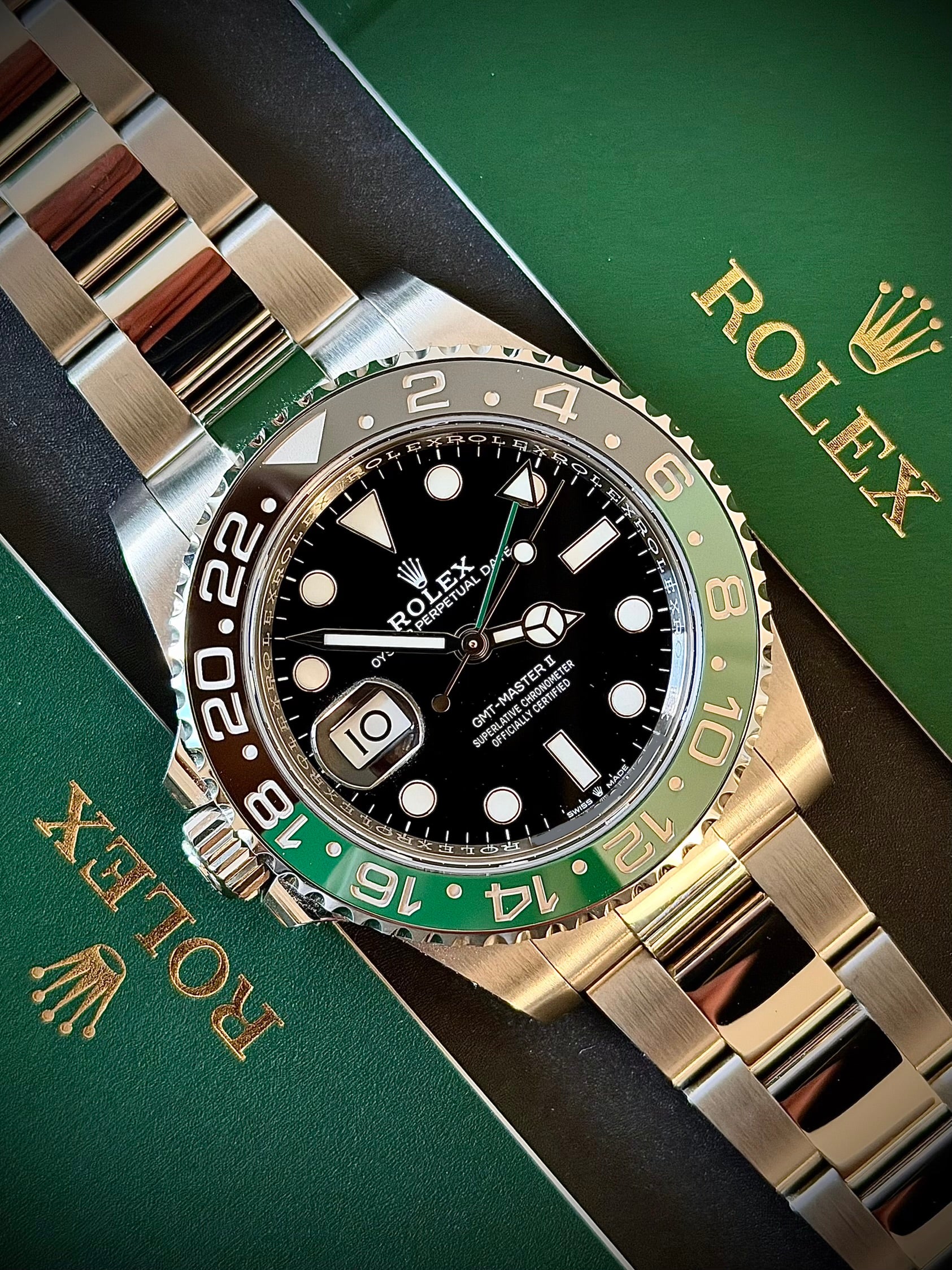 2025 ROLEX GMT-MASTER II “SPRITE”, 126720VTNR, FULL SET, INC GST