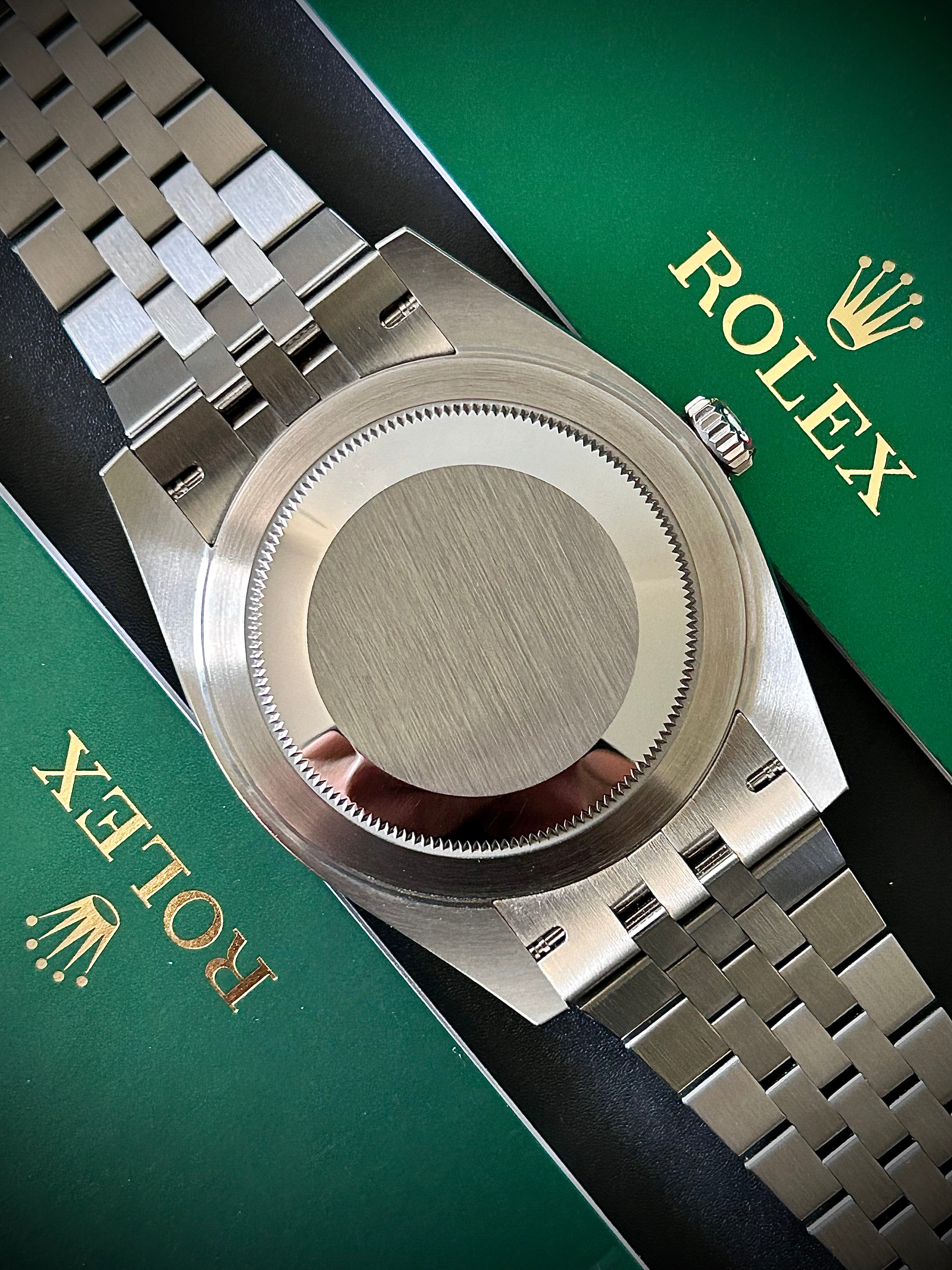 2025 ROLEX DATEJUST 41, MINT GREEN, 126334, FULL SET, INC GST