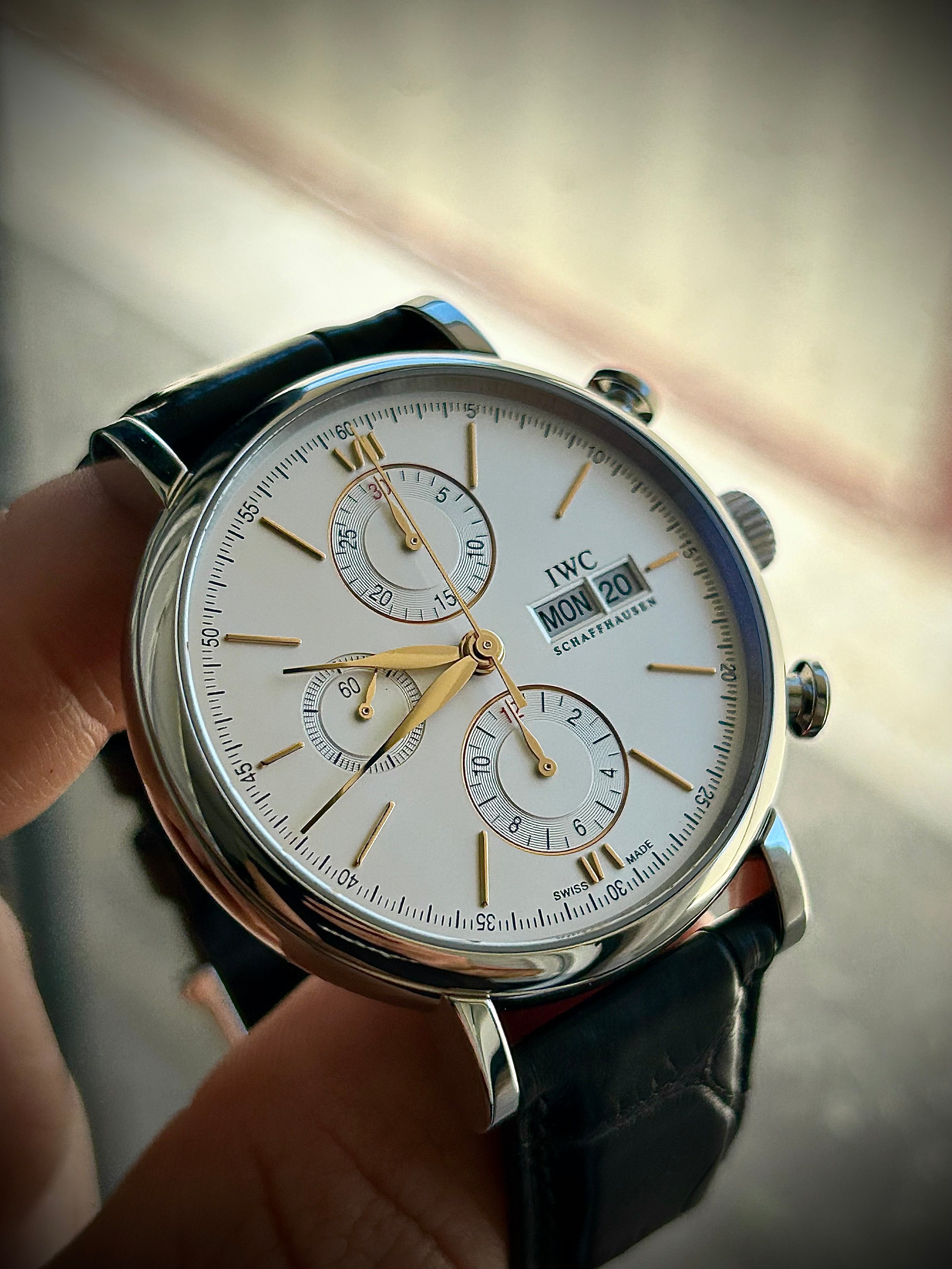 2023 IWC PORTOFINO CHRONOGRAPH, FULL SET, INC GST