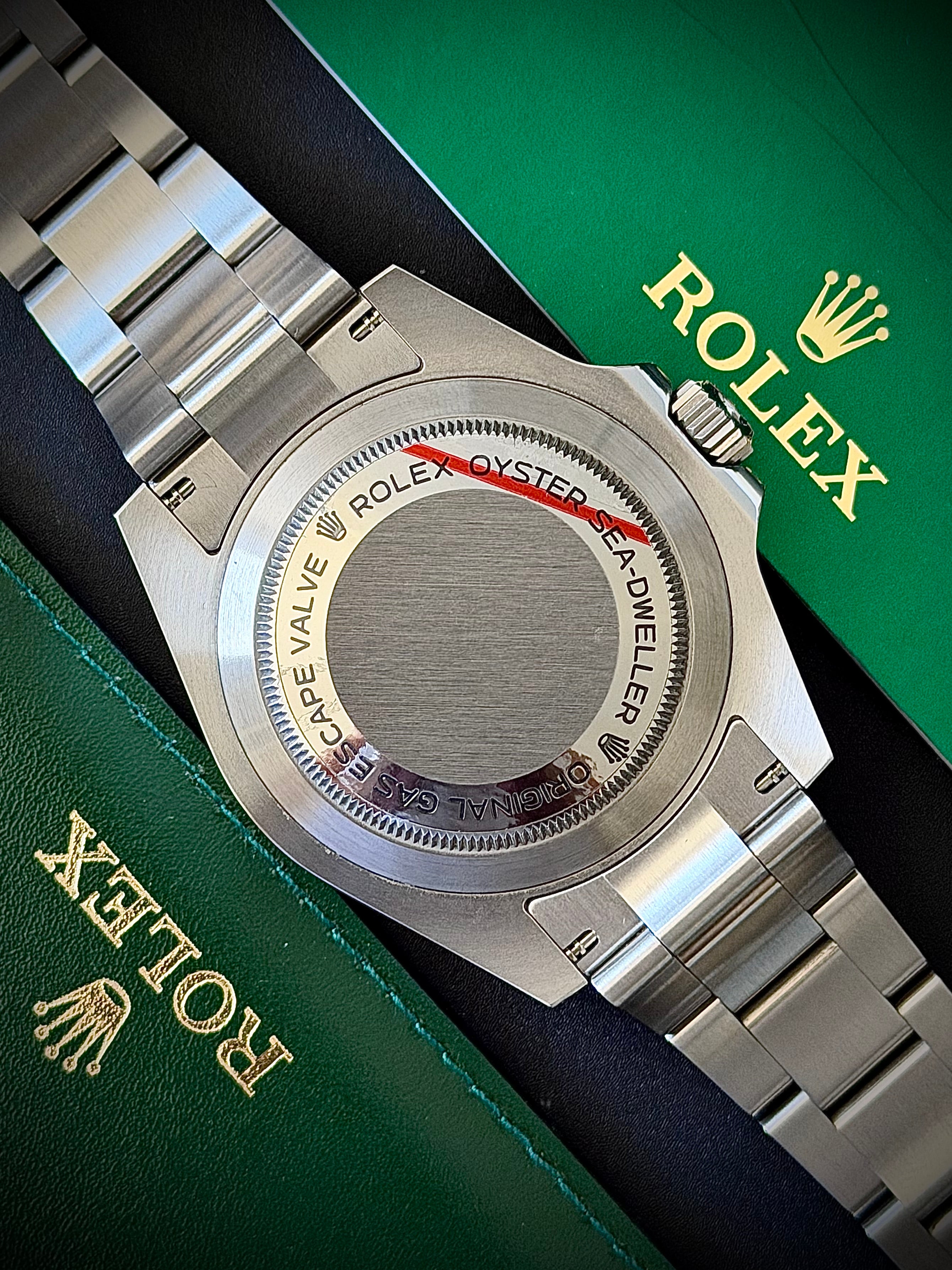 2014 ROLEX SEA-DWELLER 4000, 116600, FULL SET, WITH RSC, INC GST