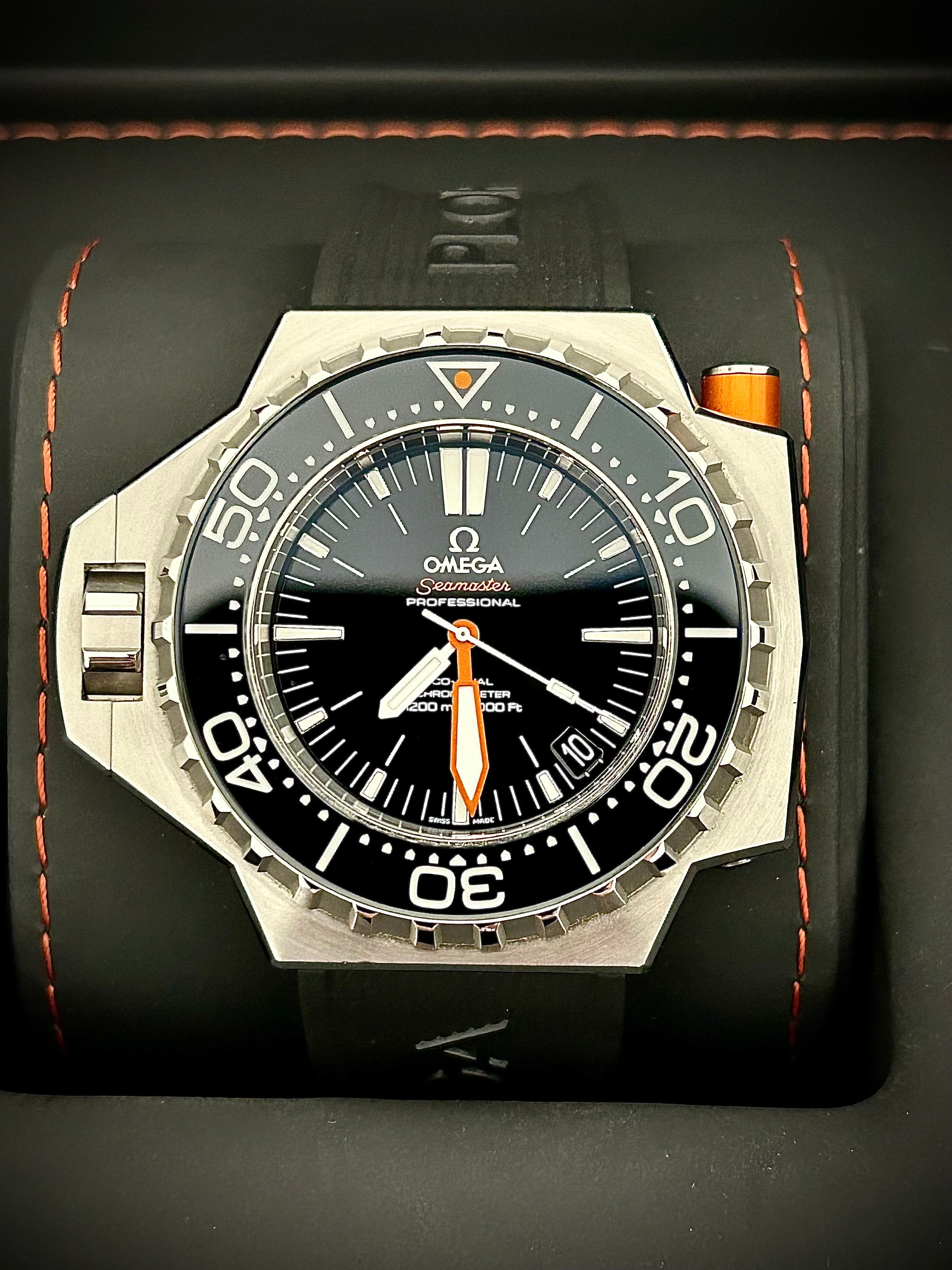 2022 OMEGA SEAMASTER PLOPROF 1200M, FULL SET, INC GST