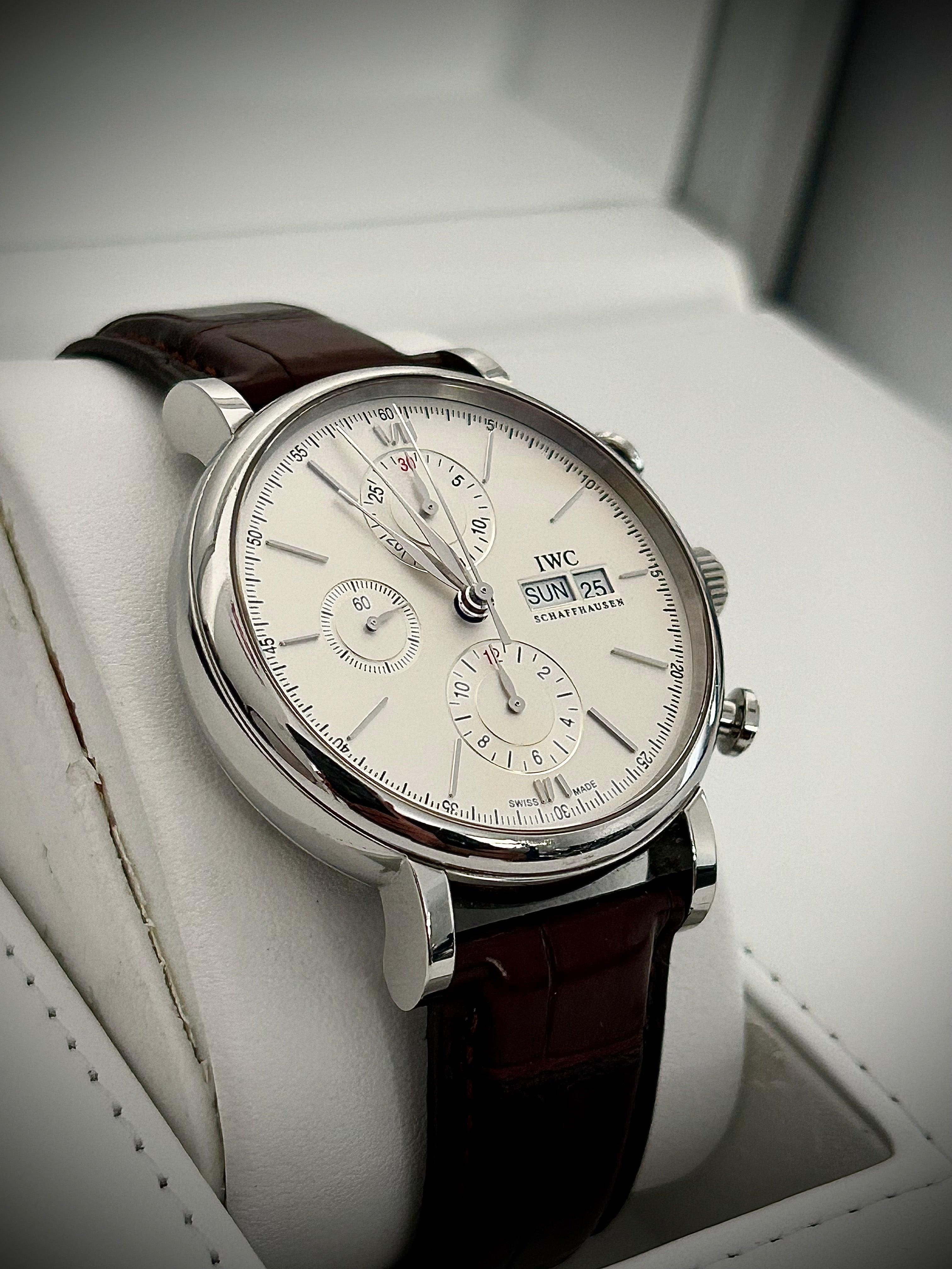 2019 IWC PORTOFINO CHRONOGRAPH, FULL SET, INC GST