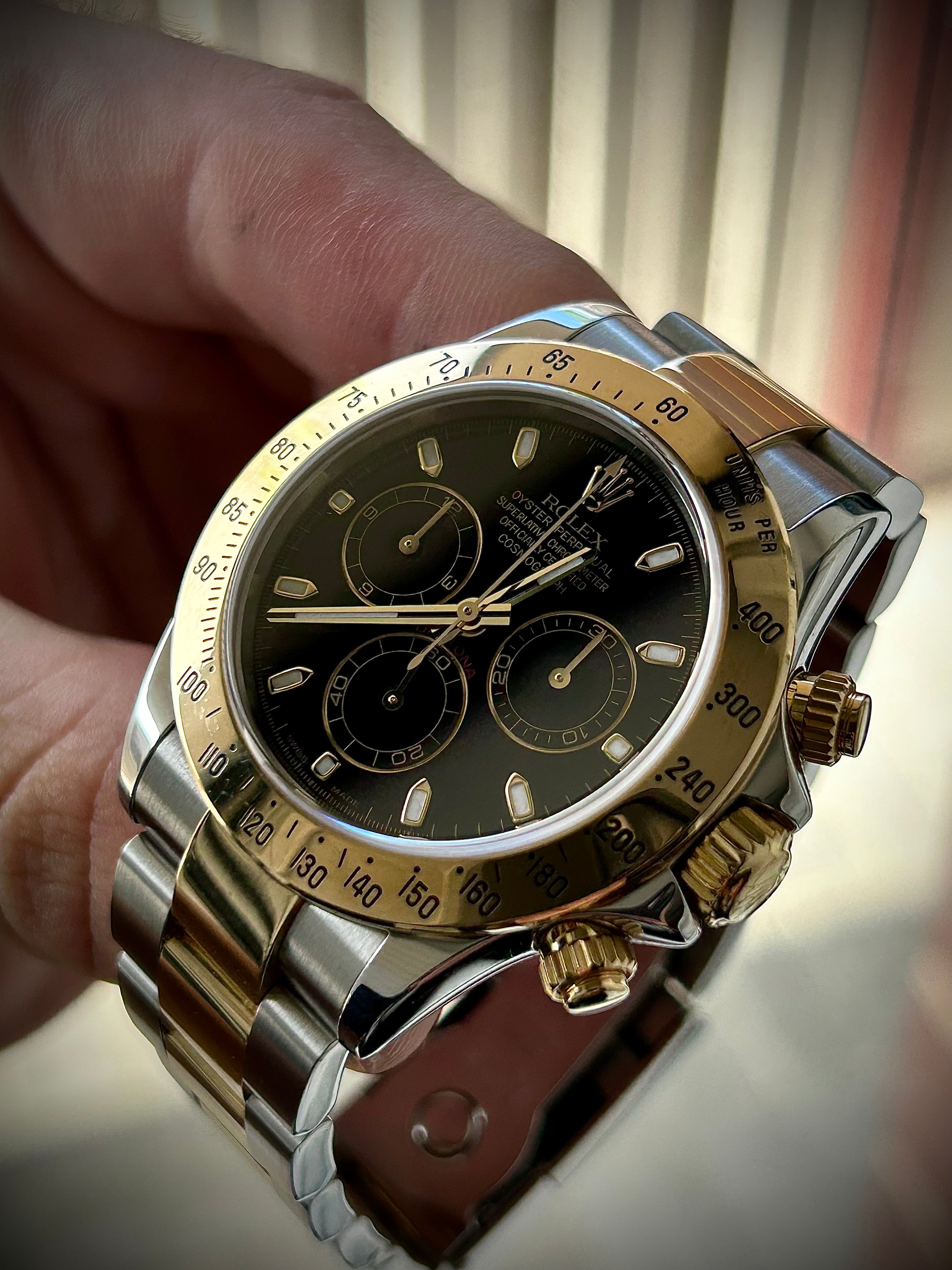 2005 ROLEX COSMOGRAPH DAYTONA, 116523, FULL SET, INC GST
