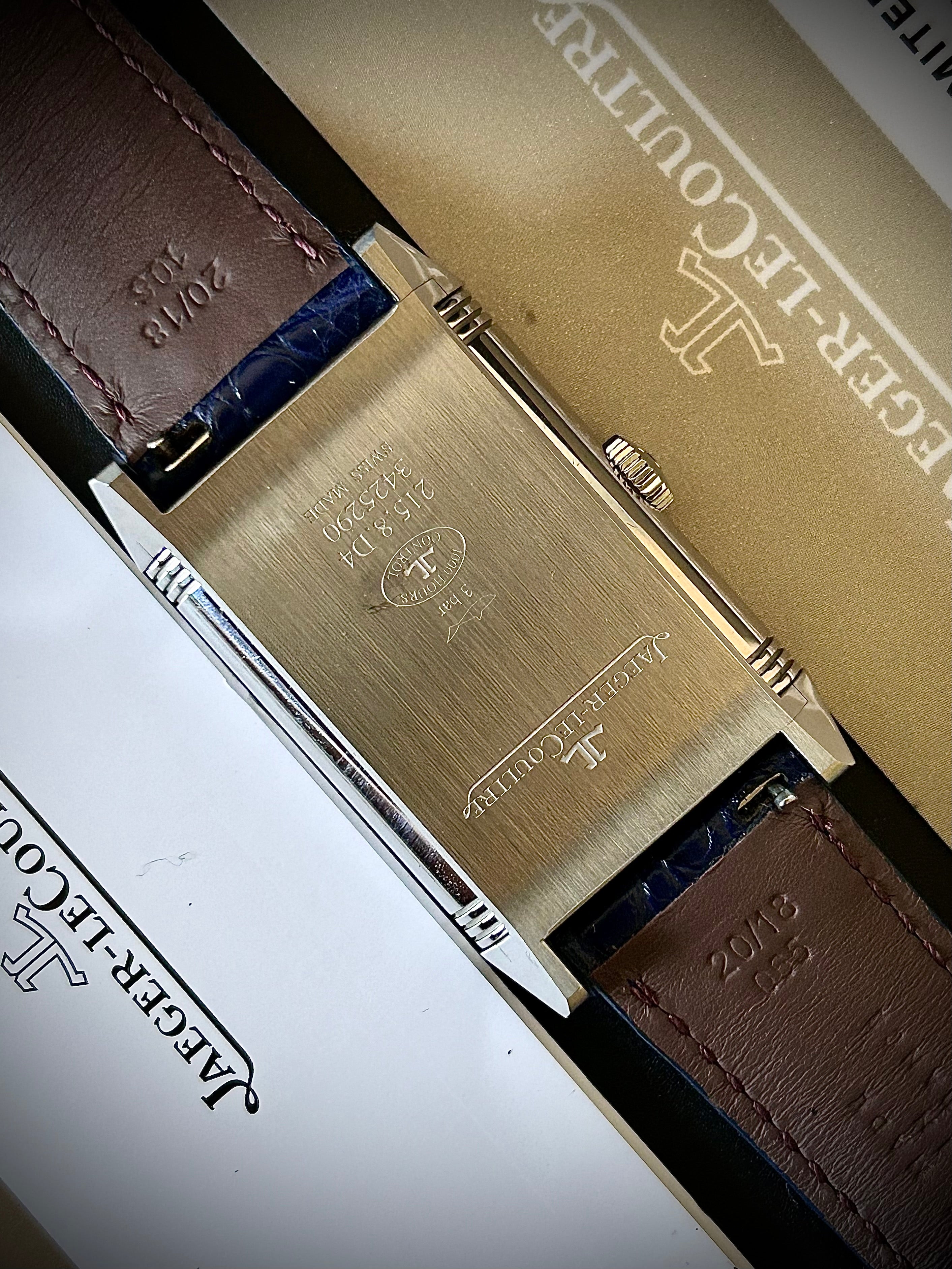 2020 JAEGER-LECOULTRE REVERSO TRIBUTE DUO FACE, Q3988482,  FULL SET, INC GST