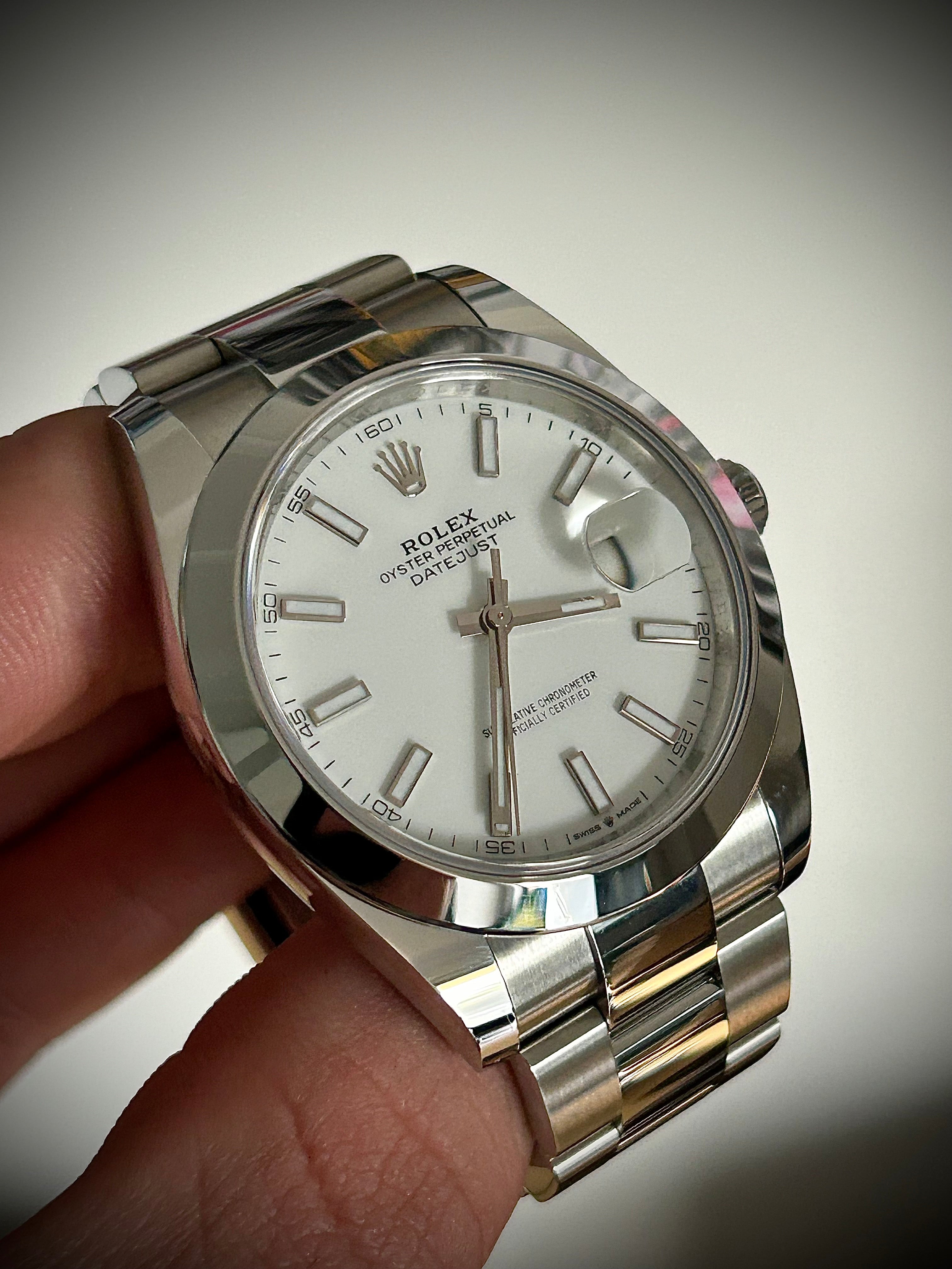 2021 ROLEX DATEJUST 41, 126300, FULL SET, INC GST