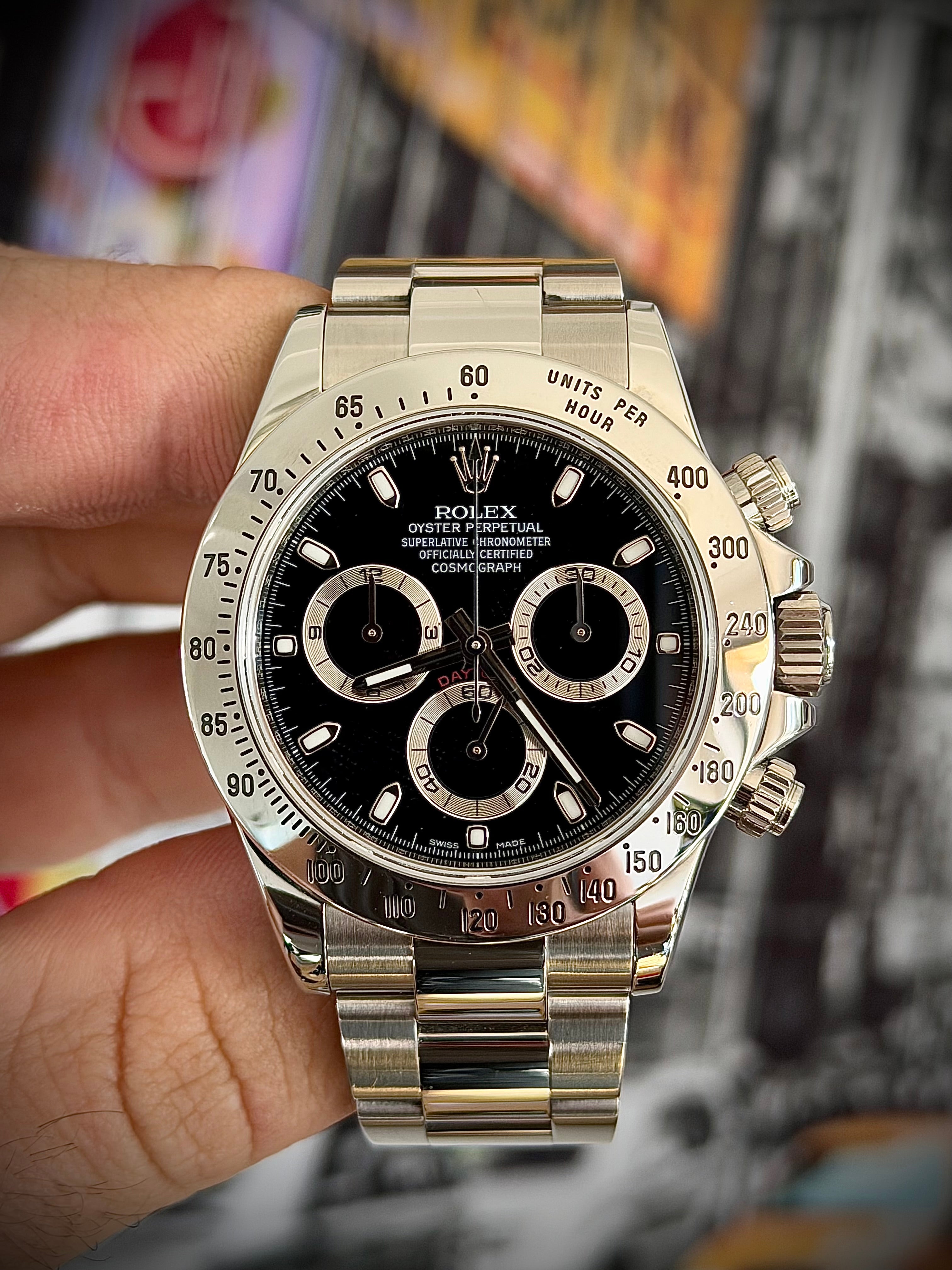 2013 ROLEX COSMOGRAPH DAYTONA, 116520, FULL SET, WITH RSC, INC GST