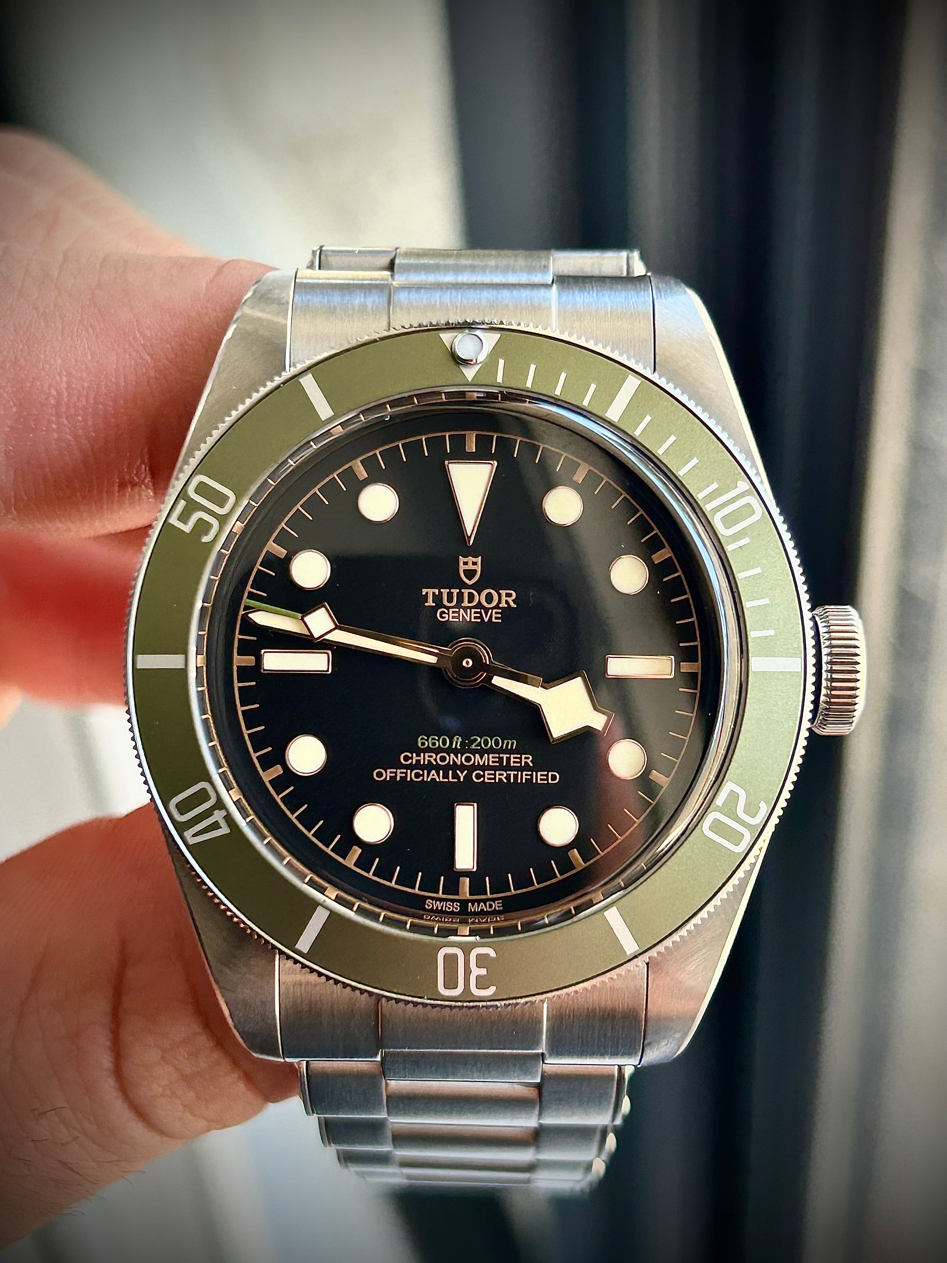 2023 TUDOR BLACK BAY HARRODS, 41MM, M79230G, FULL SET, INC GST