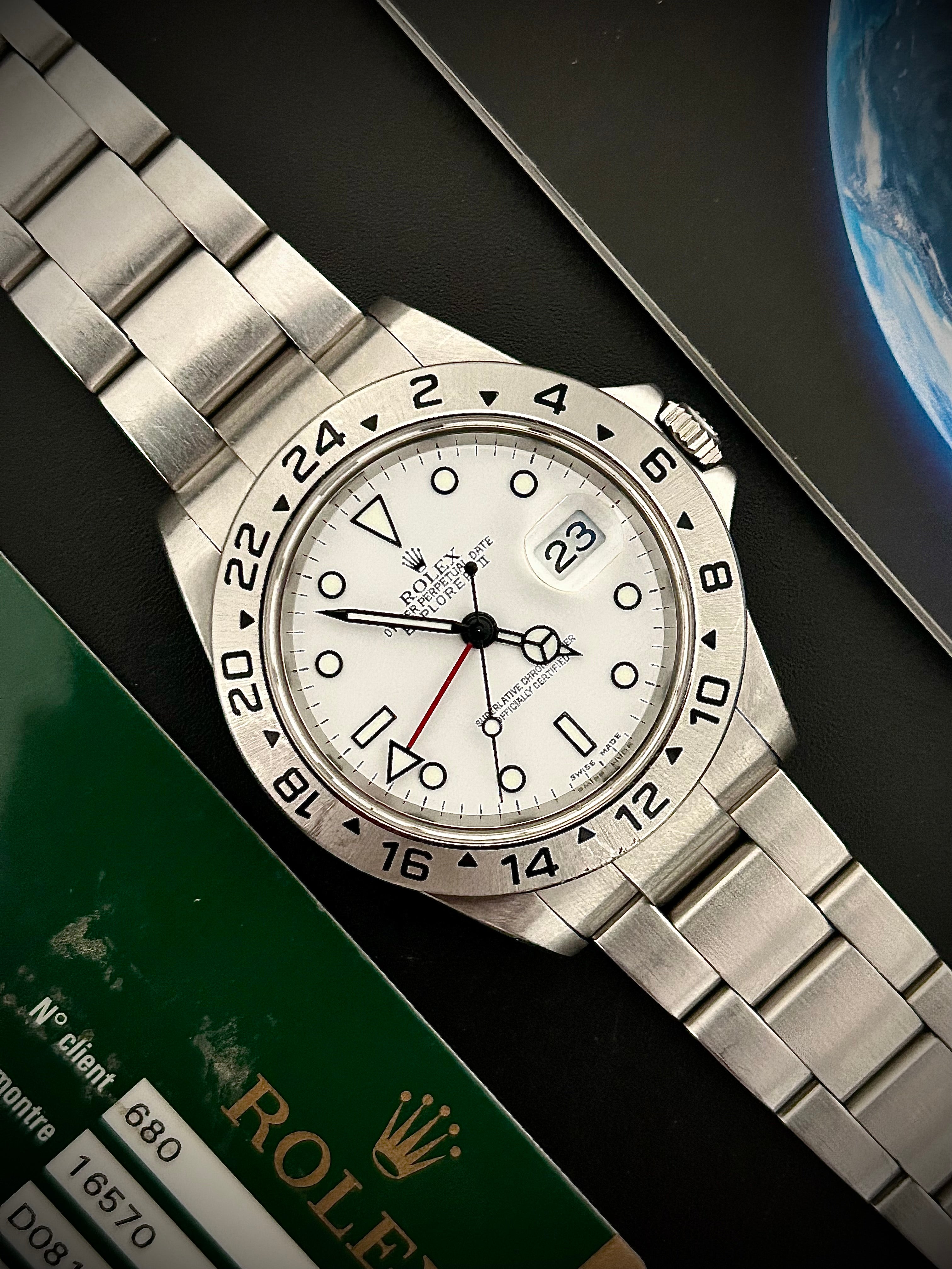 2007 ROLEX EXPLORER II “POLAR” 16570, RSC SERVICE, INC GST