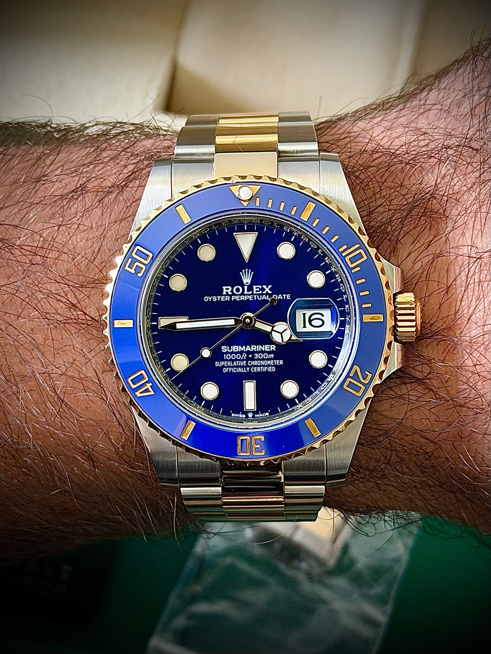 2023 ROLEX SUBMARINER DATE “BLUESY”, 126613LB, FULL SET, INC GST