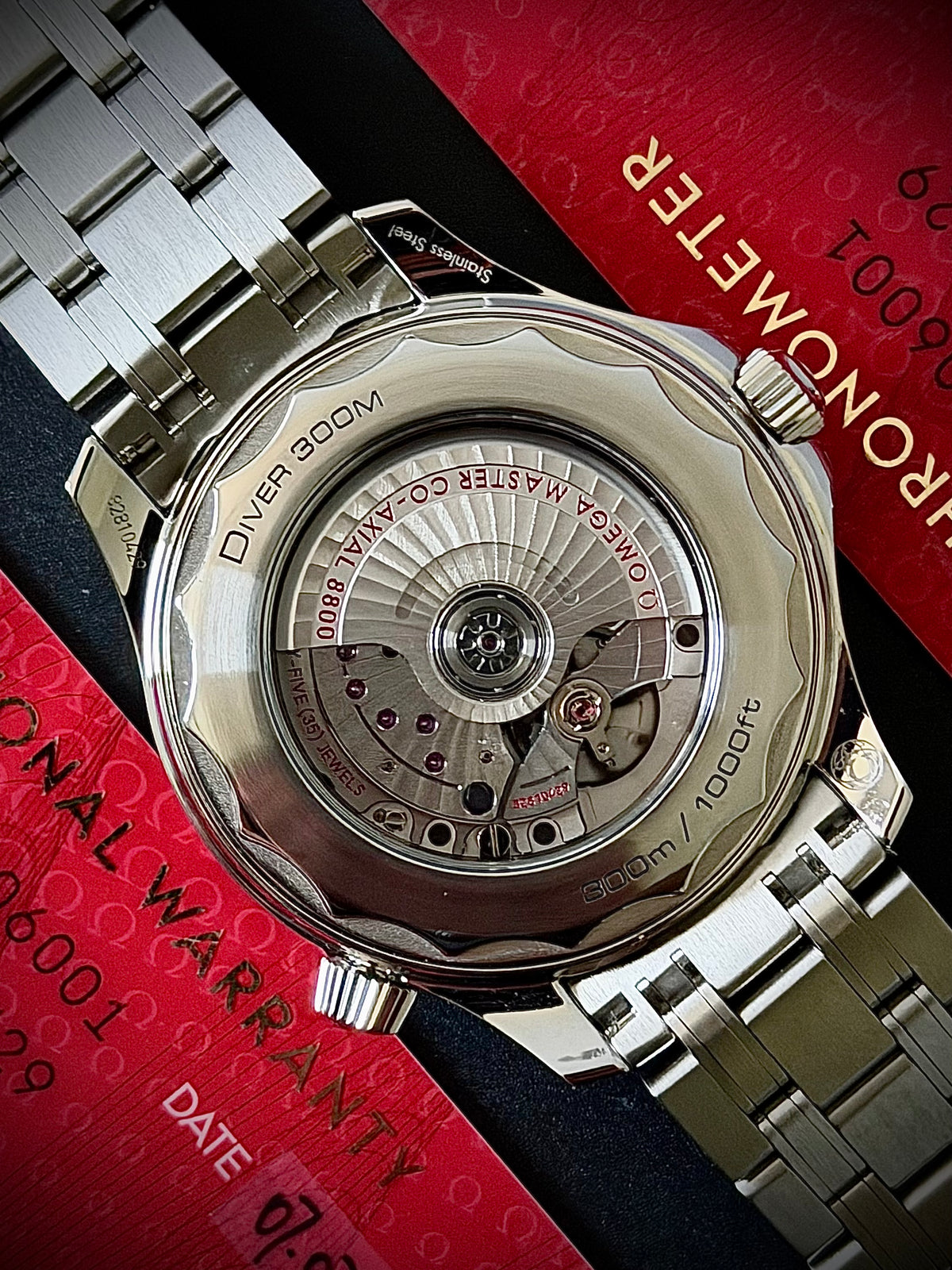 2026 OMEGA SEAMASTER DIVER 300M, 210.30.42.20.06.001, GREY DIAL, STEEL BRACELET, INC GST