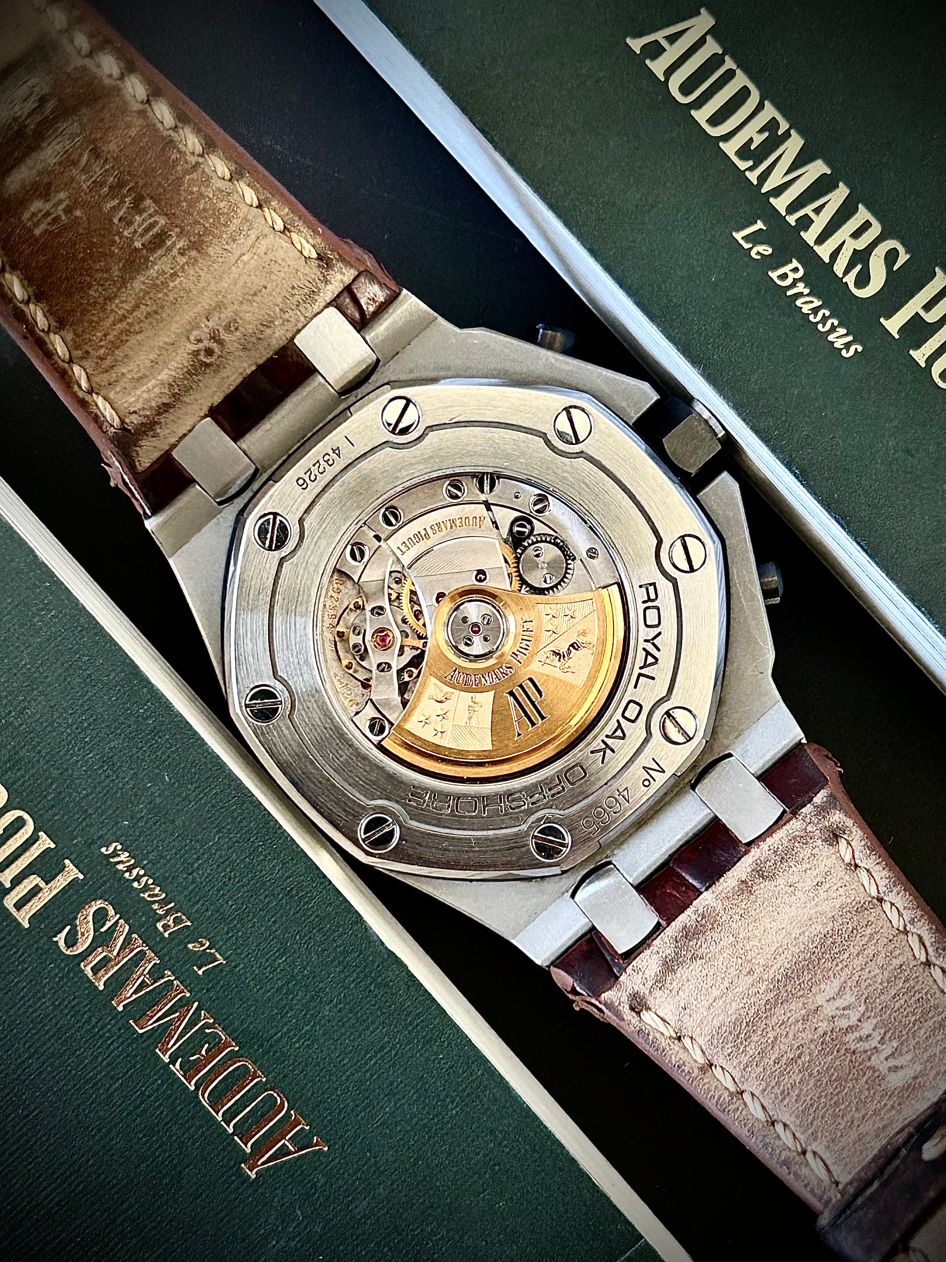 2015 AUDEMARS PIGUET ROYAL OAK OFFSHORE CHRONOGRAPH, “SAFARI” FULL SET, INC GST