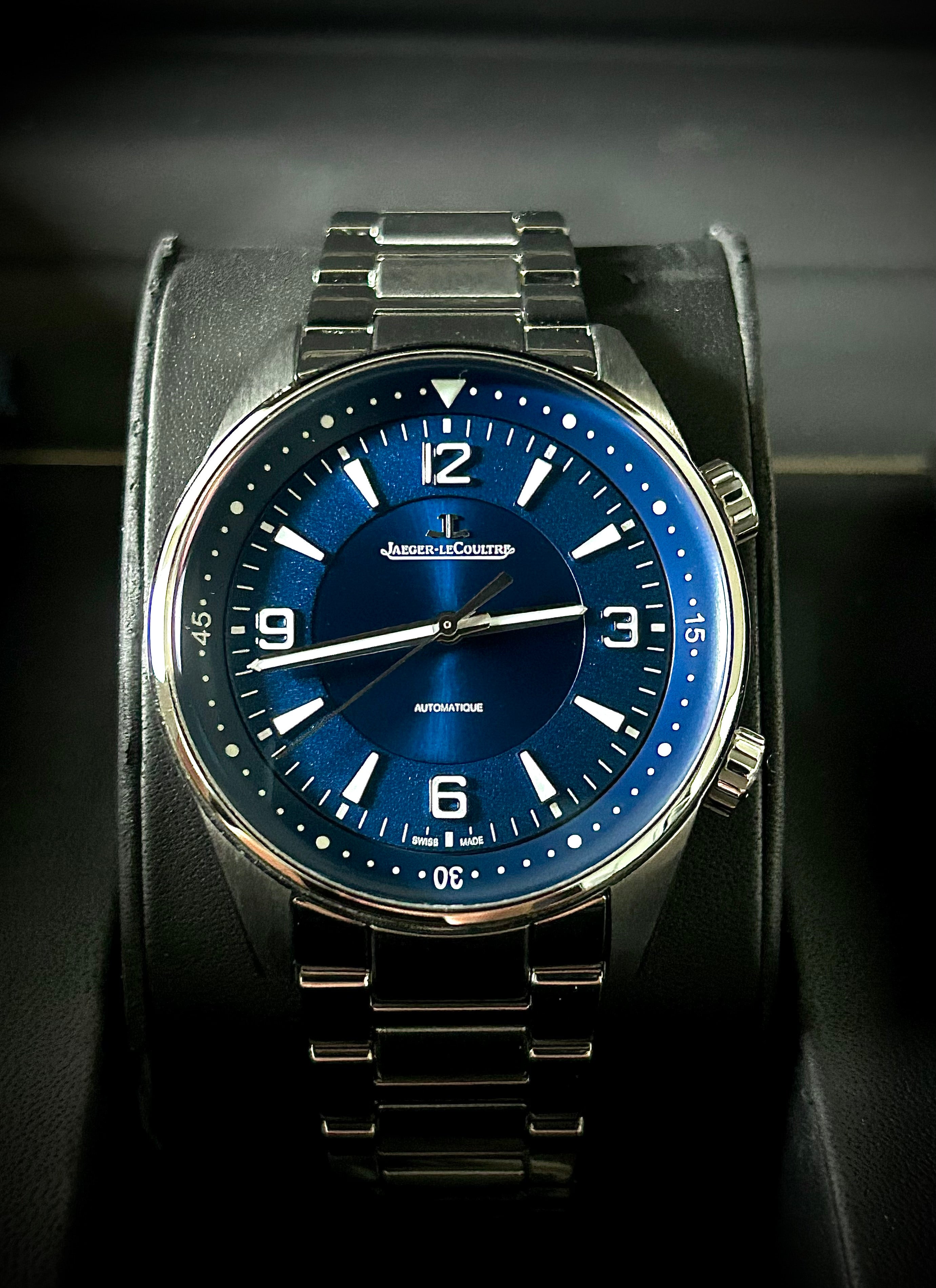 2021 JAEGER-LECOULTRE POLARIS AUTOMATIC, Q9008480, BLUE DIAL, FULL SET, INC GST