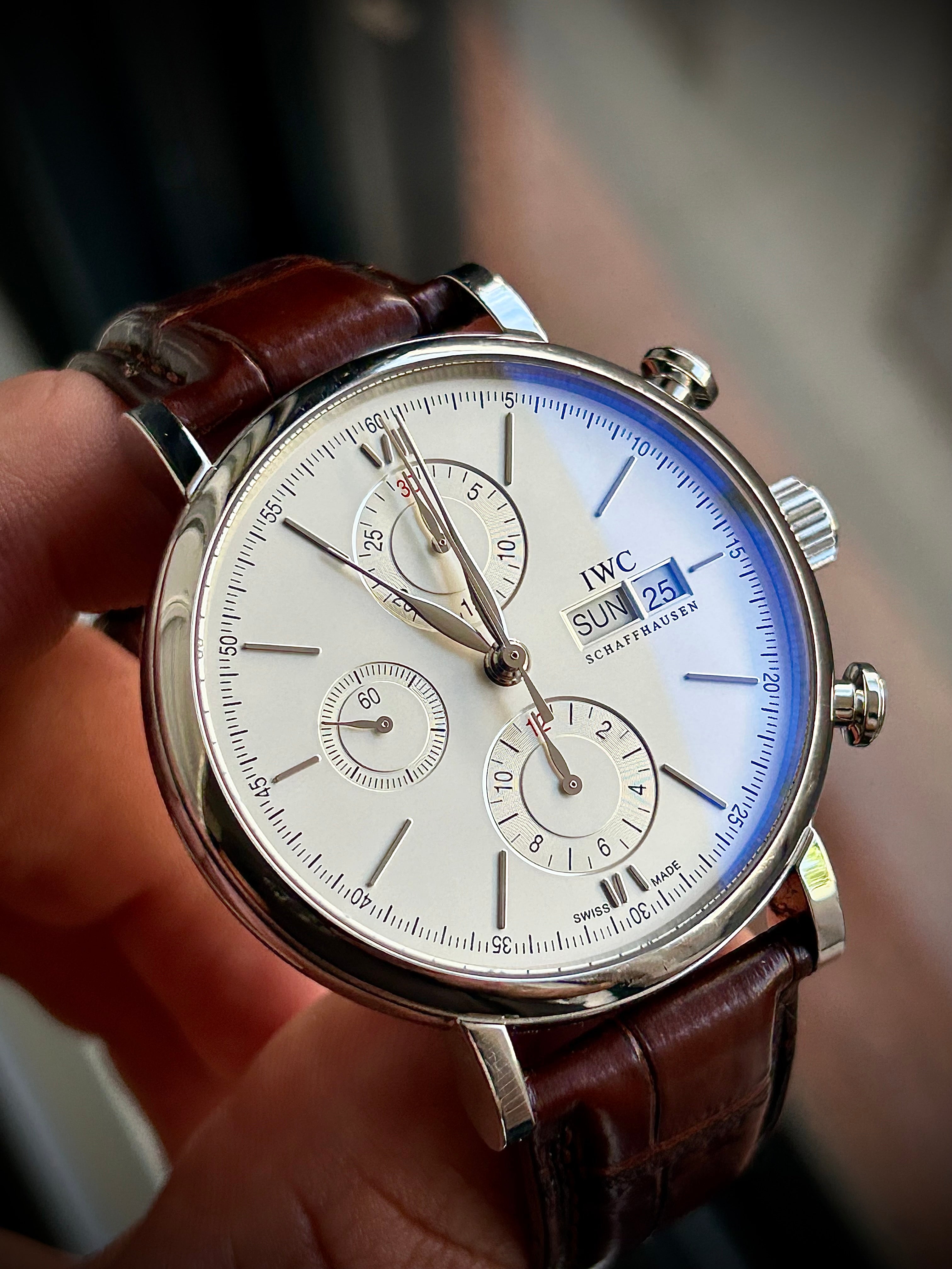 2019 IWC PORTOFINO CHRONOGRAPH, FULL SET, INC GST