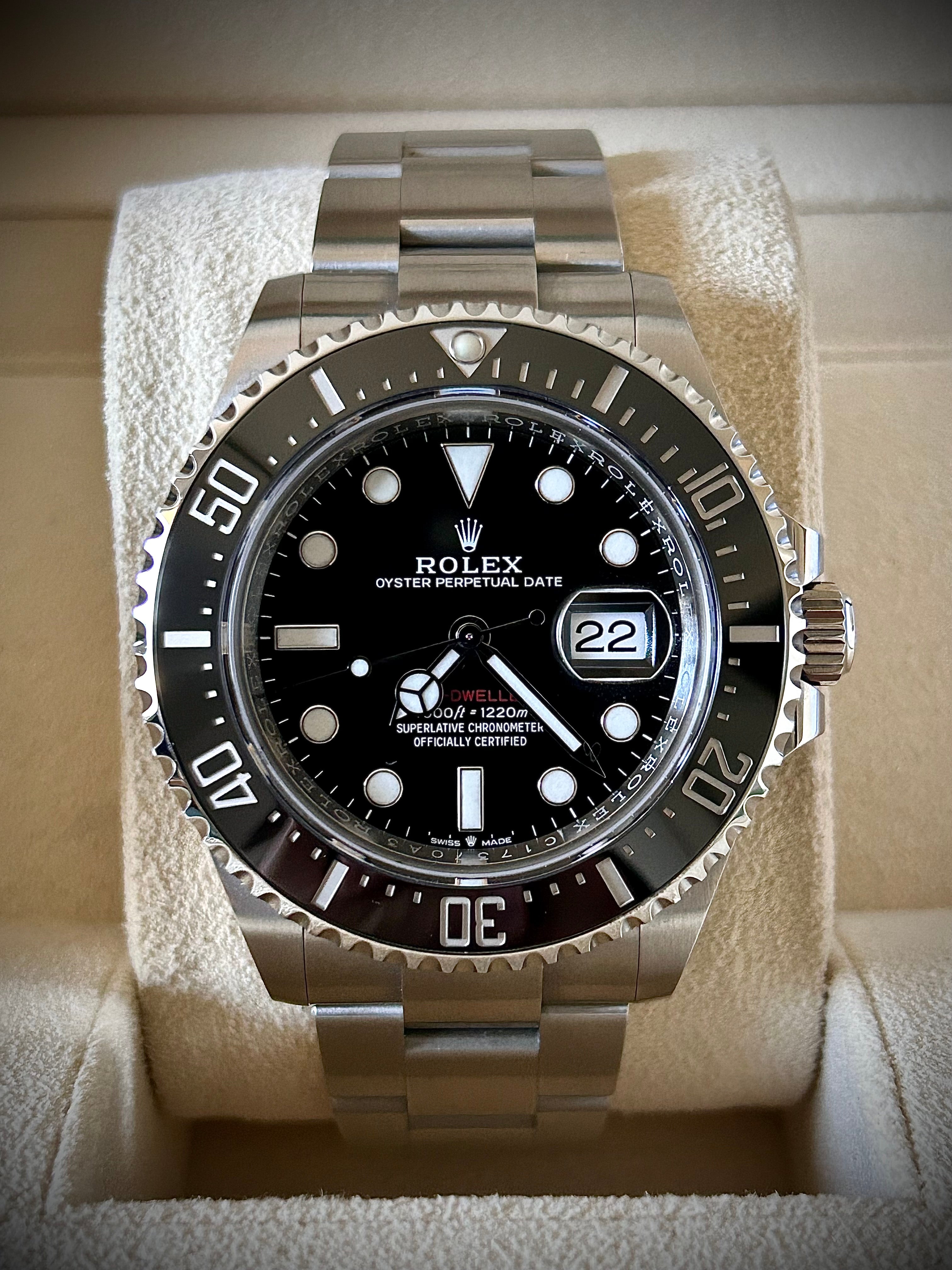 2024 ROLEX SEA DWELLER, 126600, FULL SET, INC GST