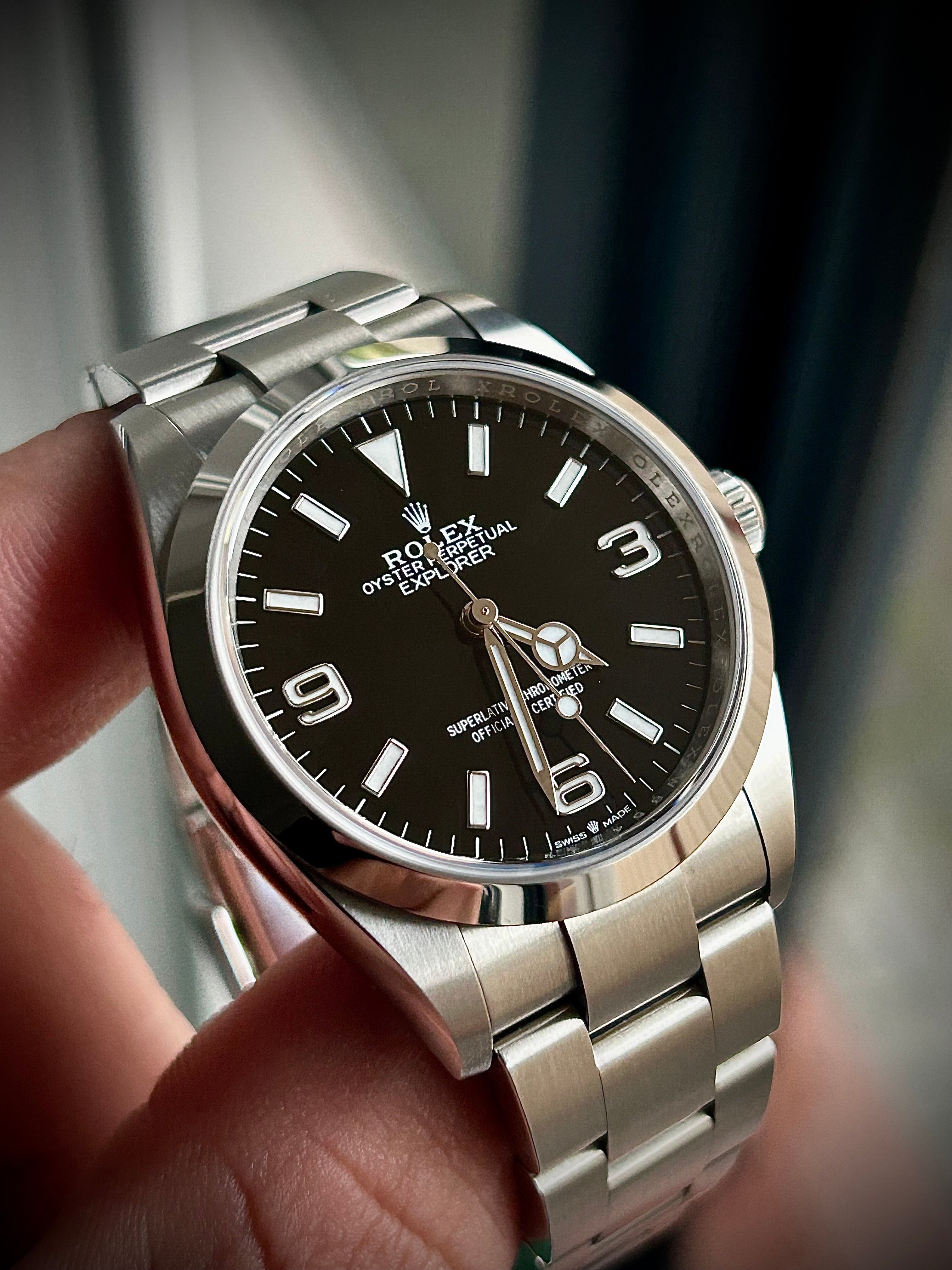 2022 ROLEX EXPLORER, 224270, FULL SET, INC GST