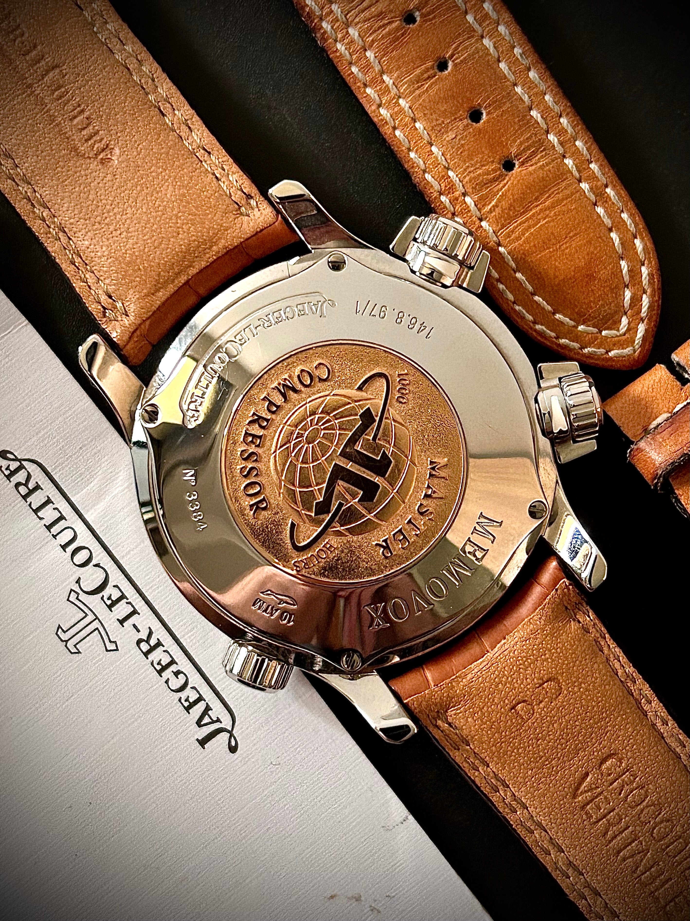 JAEGER-LECOULTRE MASTER COMPRESSOR MEMOVOX 146.8.97, WATCH AND PAPERS, INC GST