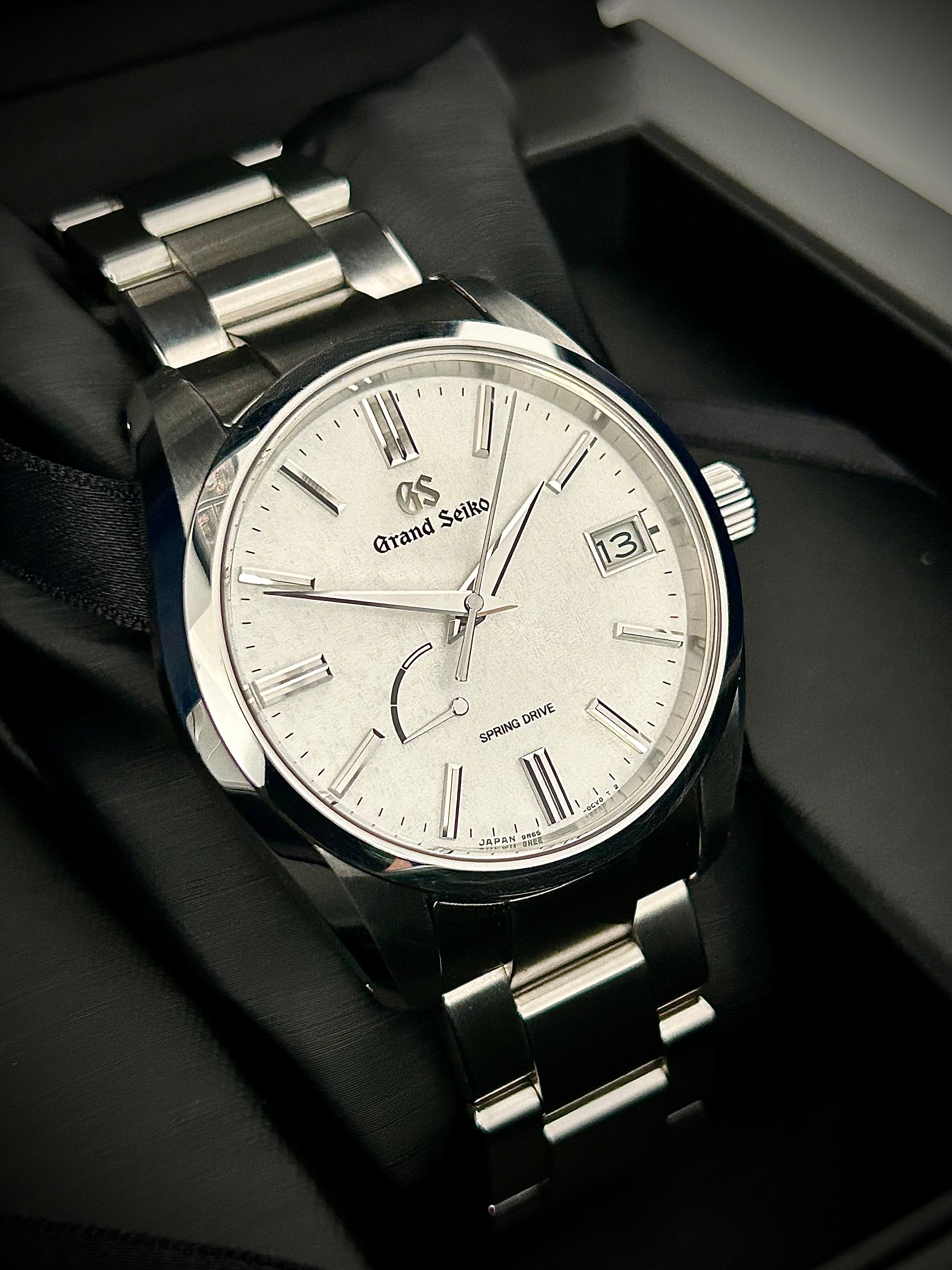 2024 GRAND SEIKO HERITAGE SPRING DRIVE, SBGA465G, FULL SET, INC GST