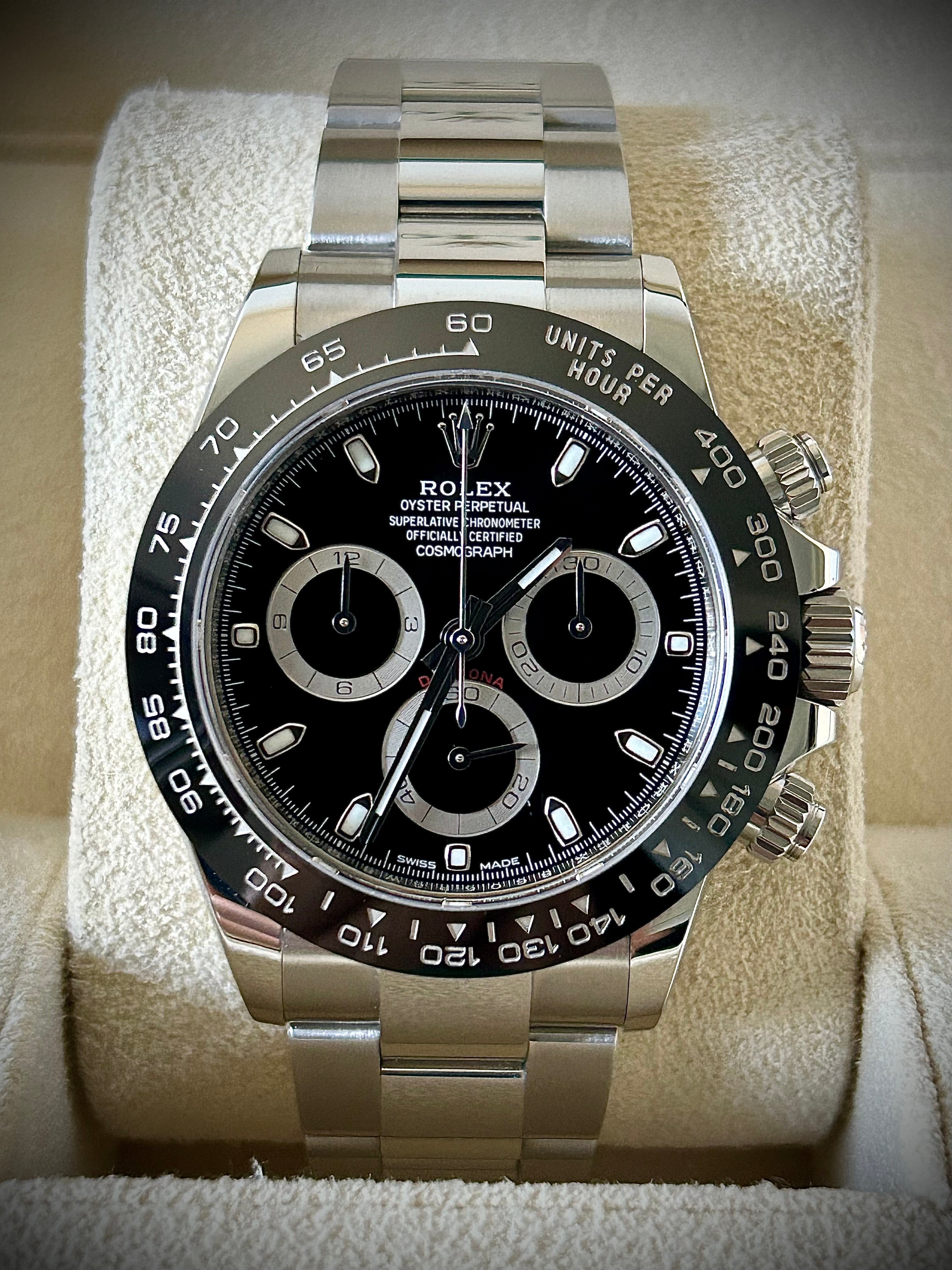 2021 ROLEX COSMOGRAPH DAYTONA 116500LN, FULL SET, INC GST
