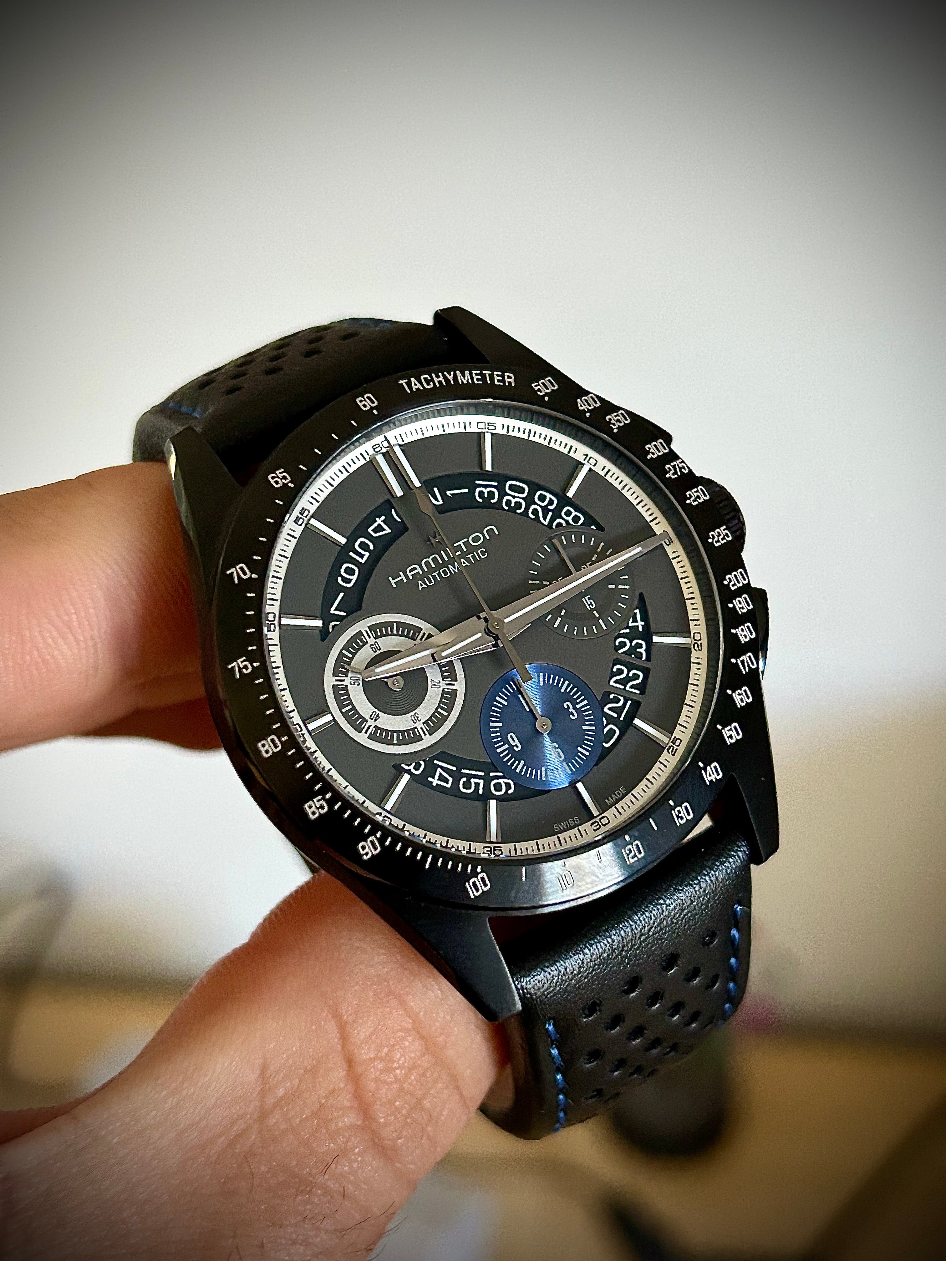 2025 HAMILTON JAZZMASTER PERFORMER AUTOCHRONO, FULL SET, INC GST