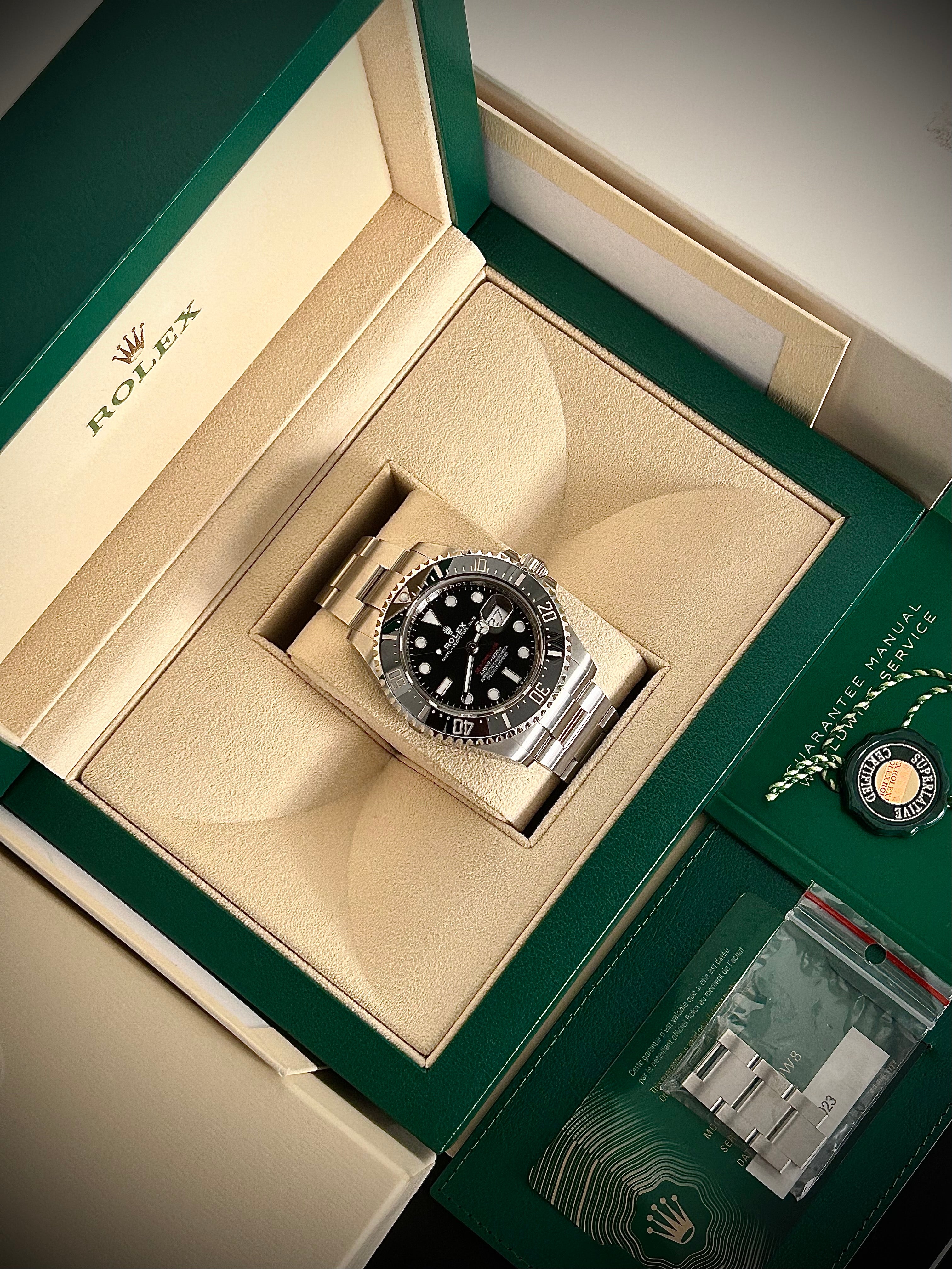 2023 ROLEX SEA DWELLER, 126600, FULL SET, INC GST