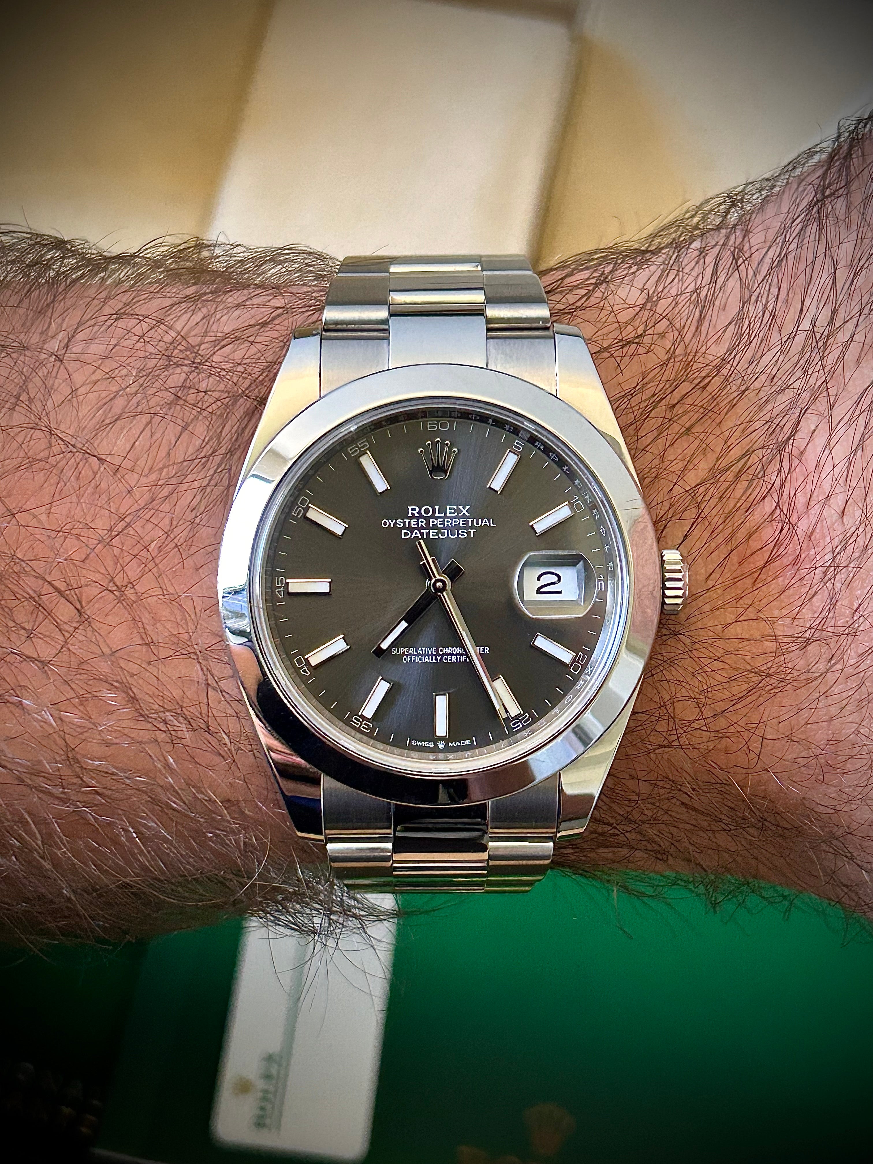 2020 ROLEX DATEJUST 41, 126300, FULL SET, INC GST