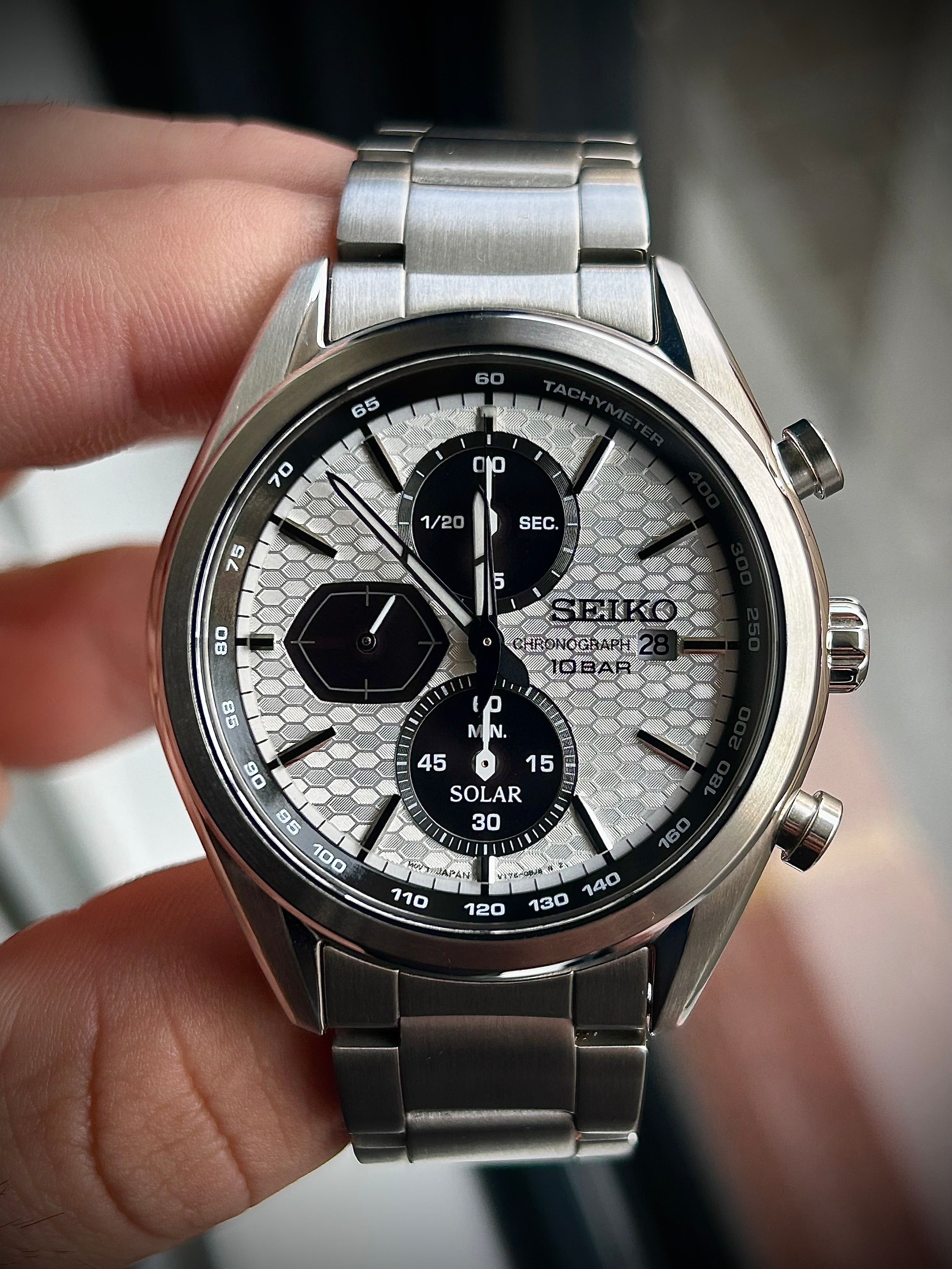 SEIKO SOLAR CHRONOGRAPH, SSC769P1, WATCH ONLY