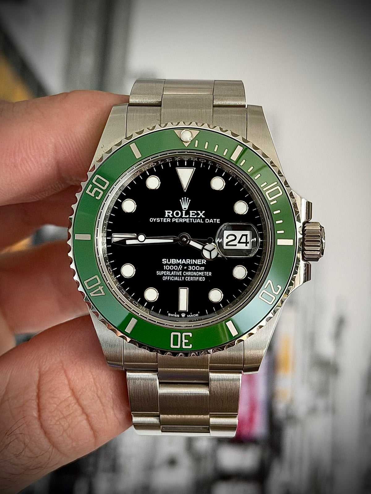 2026 ROLEX SUBMARINER DATE “STARBUCKS”, 126610LV, FULL SET, INC GST
