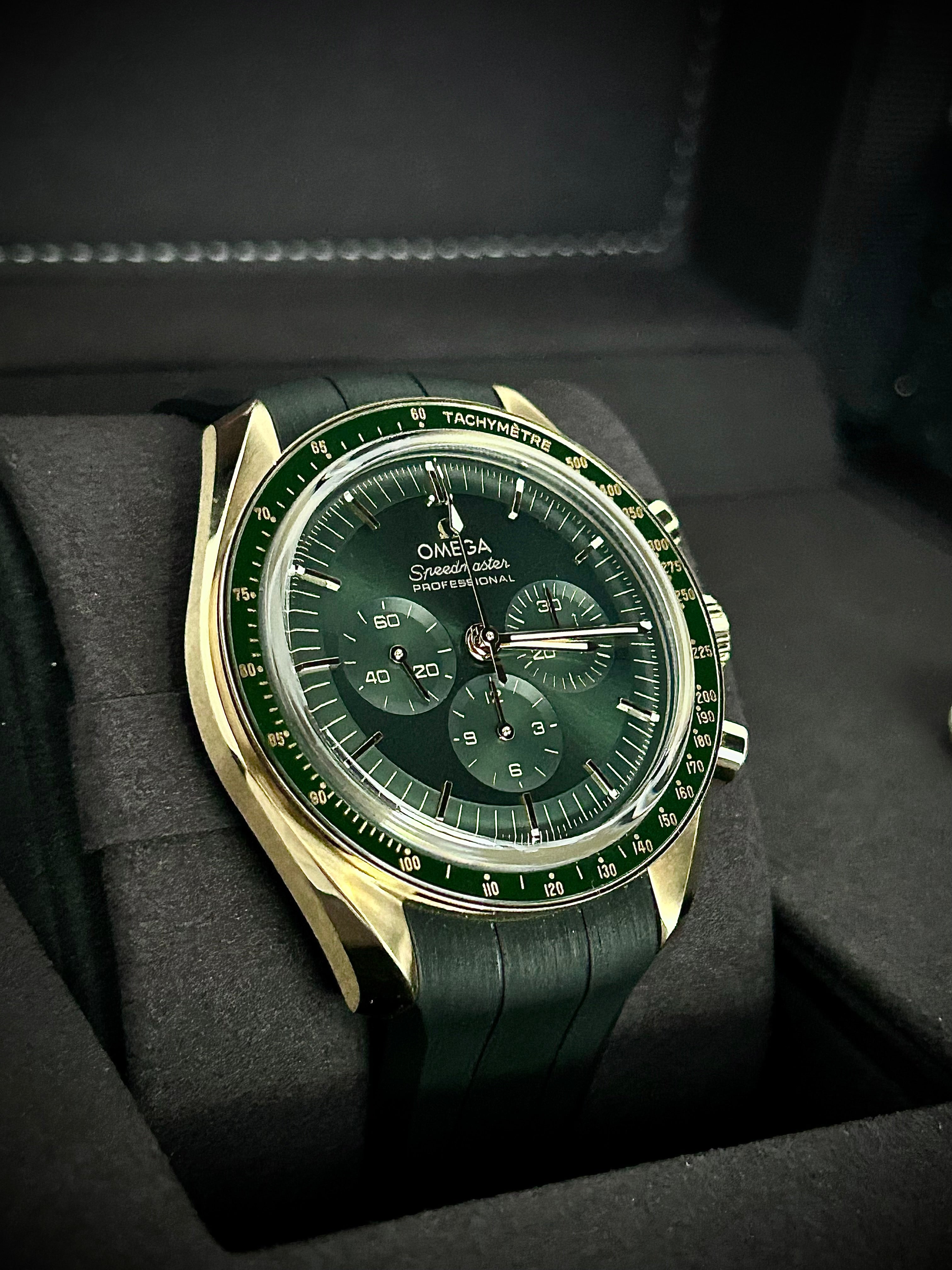 2023 OMEGA SPEEDMASTER MOONSHINE GOLD, FULL SET, INC GST