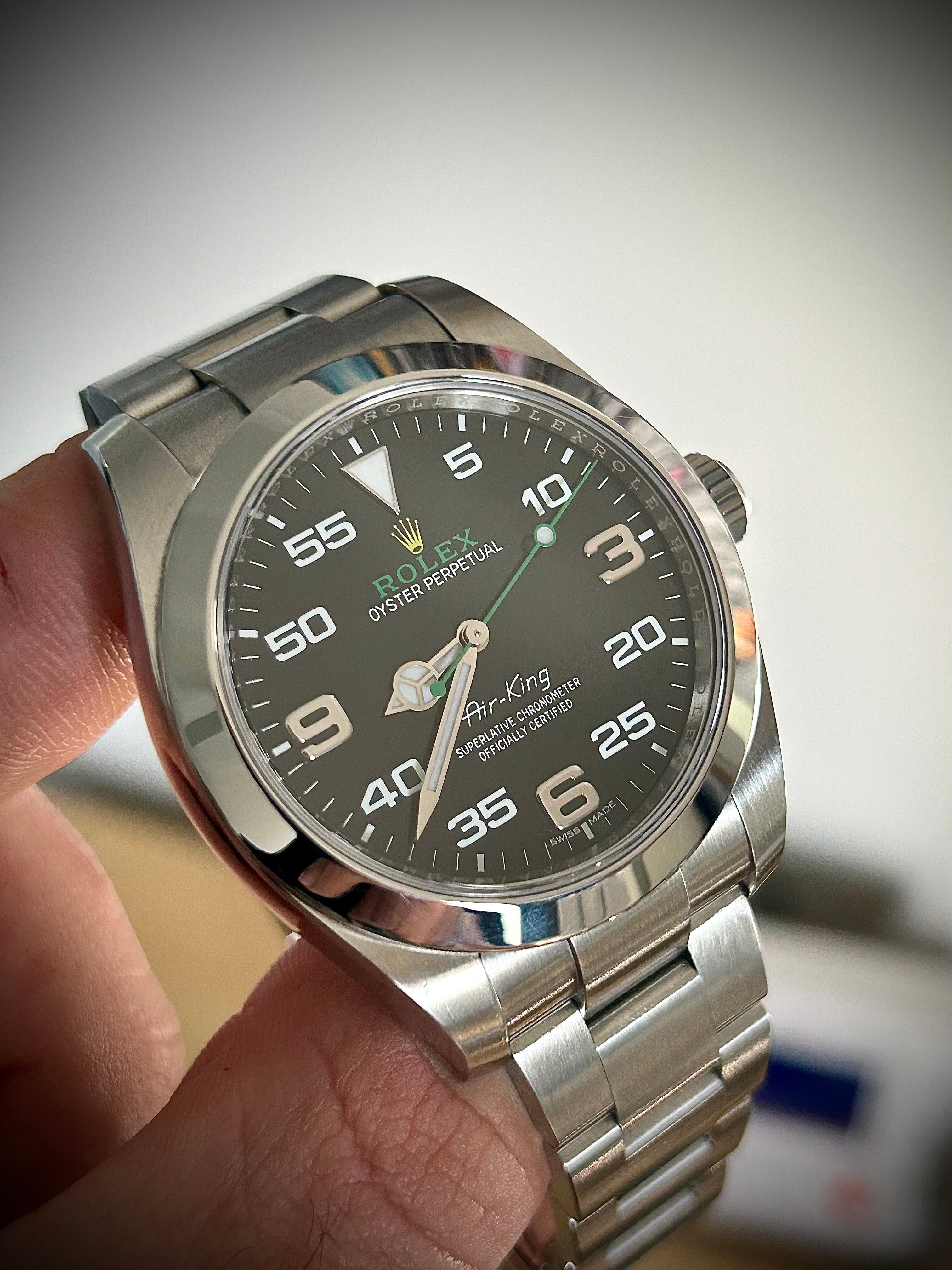 2017 ROLEX AIR KING, 116900, FULL SET, INC GST