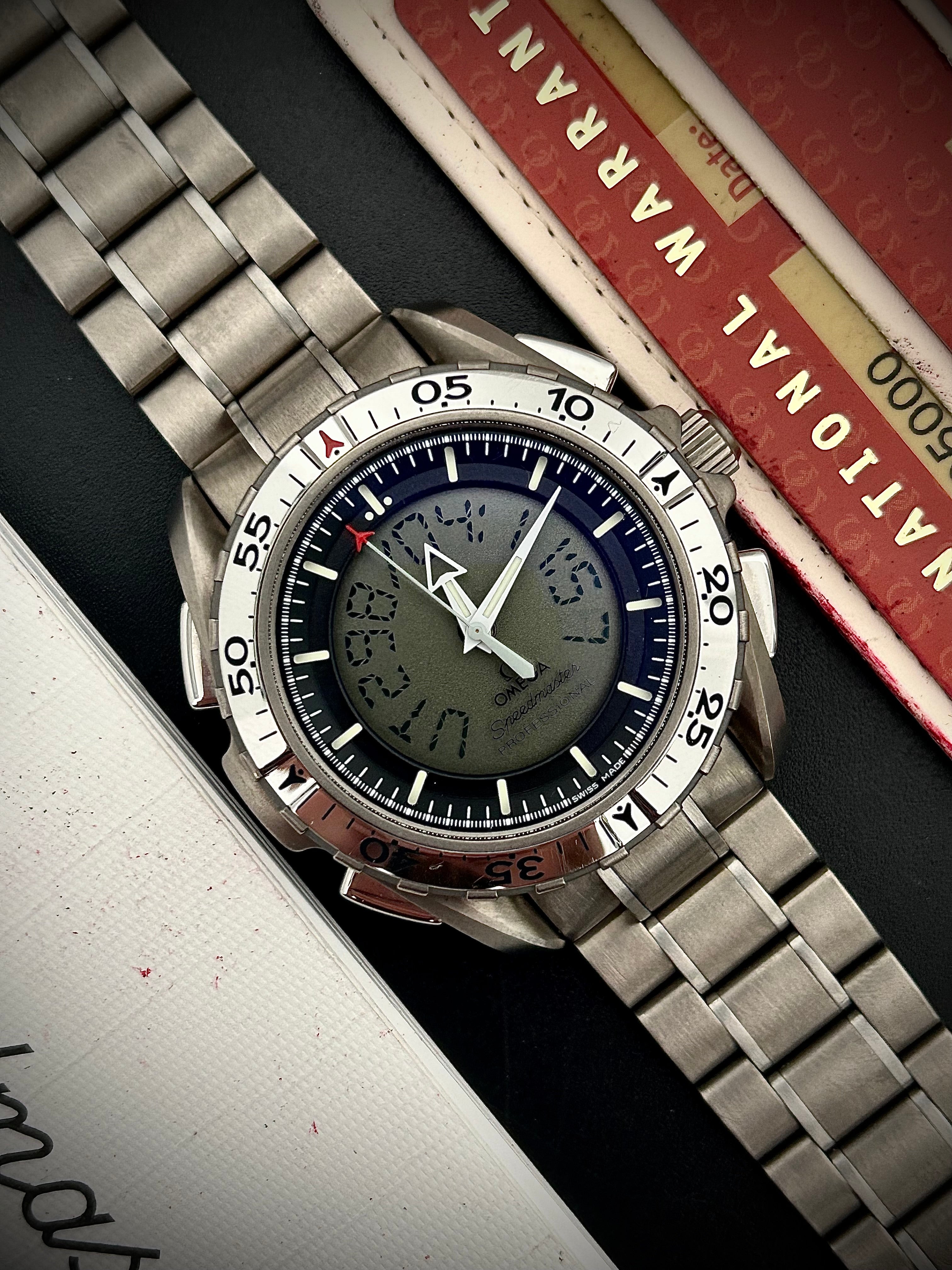 OMEGA SPEEDMASTER X-33 GEN 1, 3290.50.00, FULL SET, INC GST