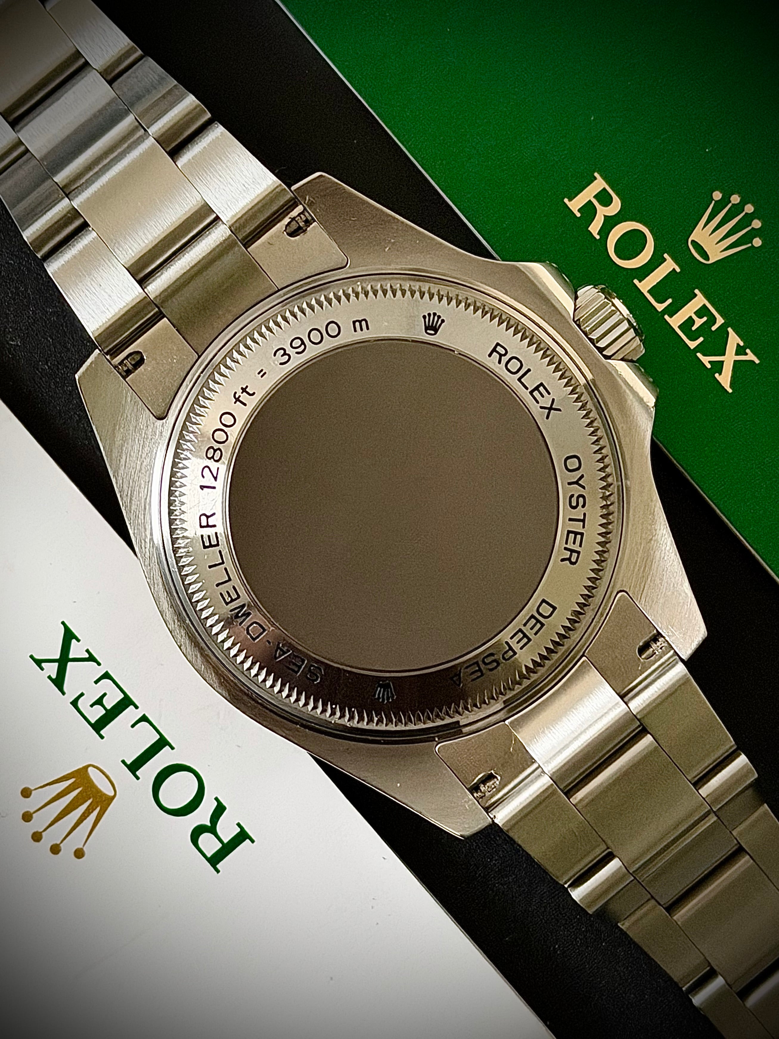 2017 ROLEX SEA-DWELLER DEEPSEA “JAMES CAMERON”, 116660, BOX AND PAPERS, INC GST