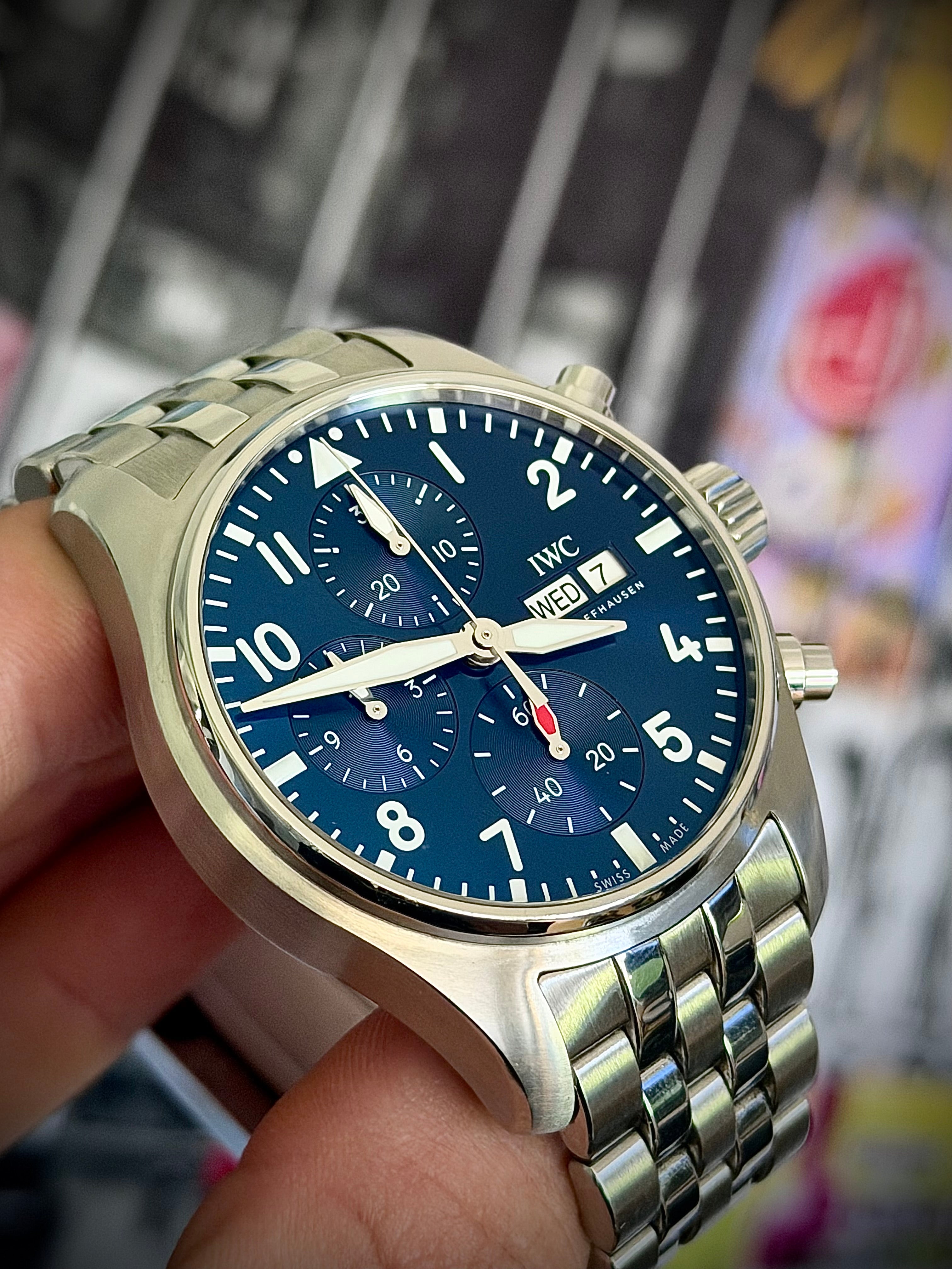 2022 IWC PILOT’S WATCH CHRONOGRAPH 41, IW388102, FULL SET, INC GST
