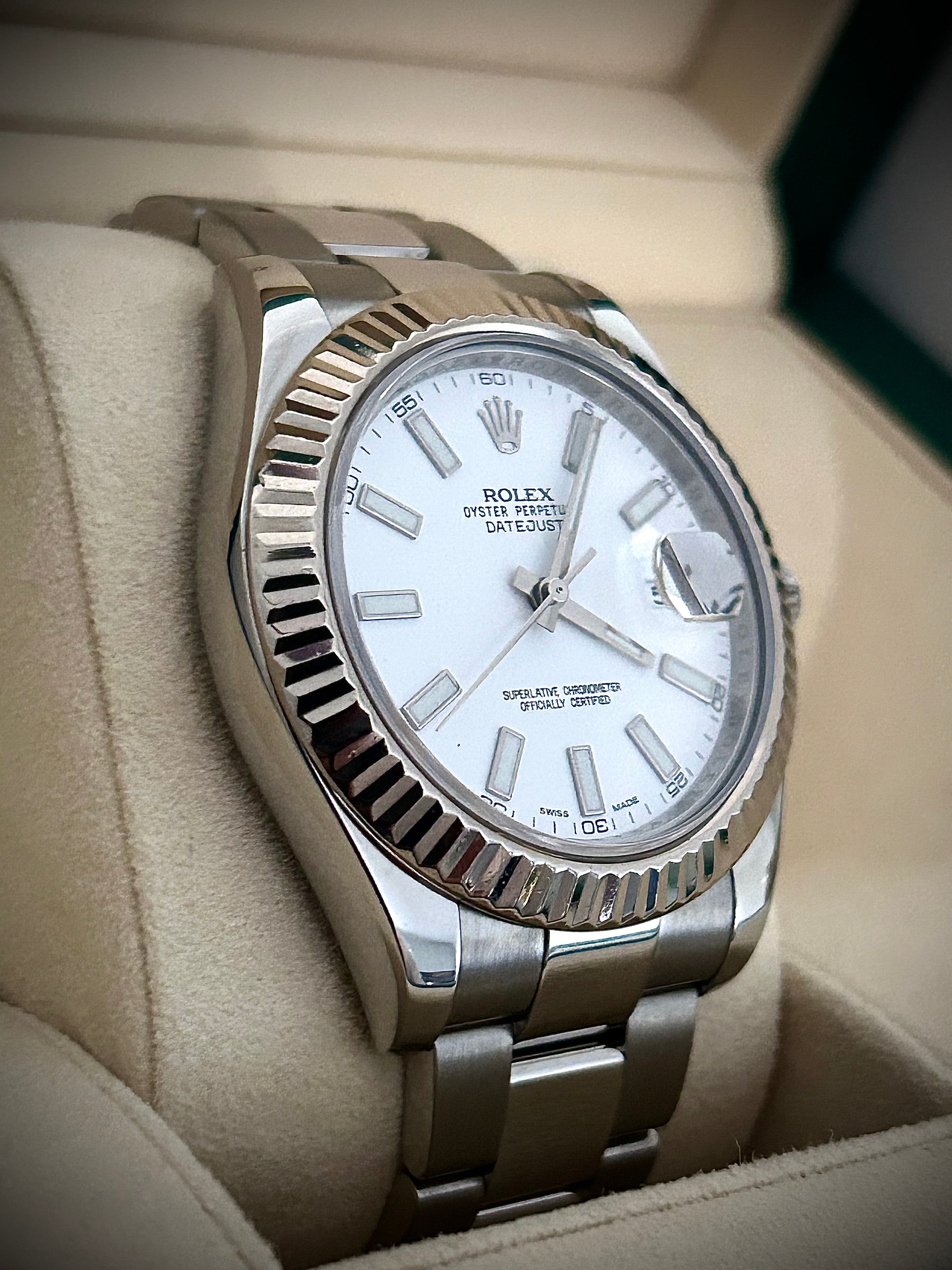 2015 ROLEX DATE JUST II, 116334, FULL SET, INC GST