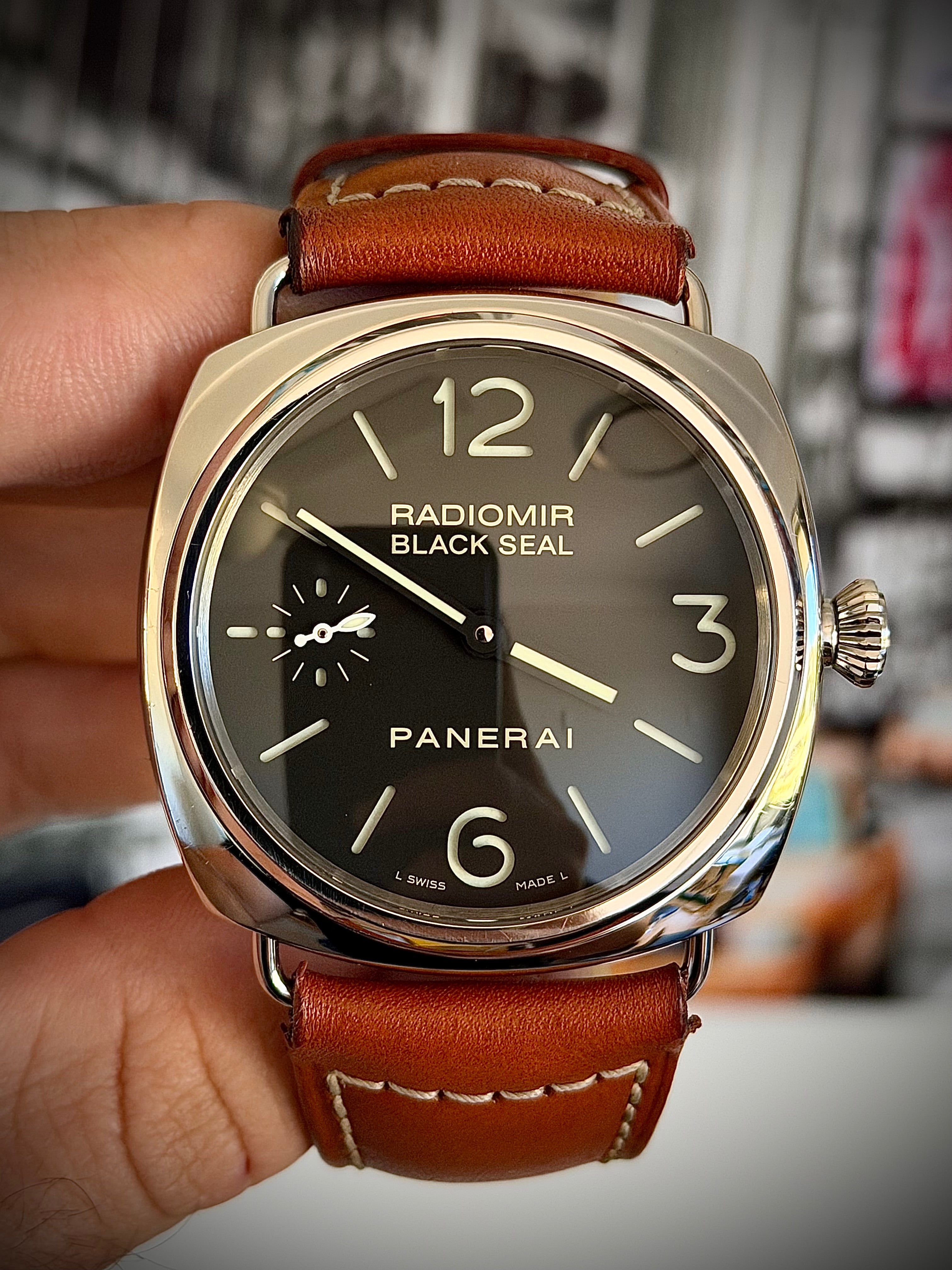 2014 PANERAI RADIOMIR BLACK SEAL, PAM00183, FULL SET, INC GST