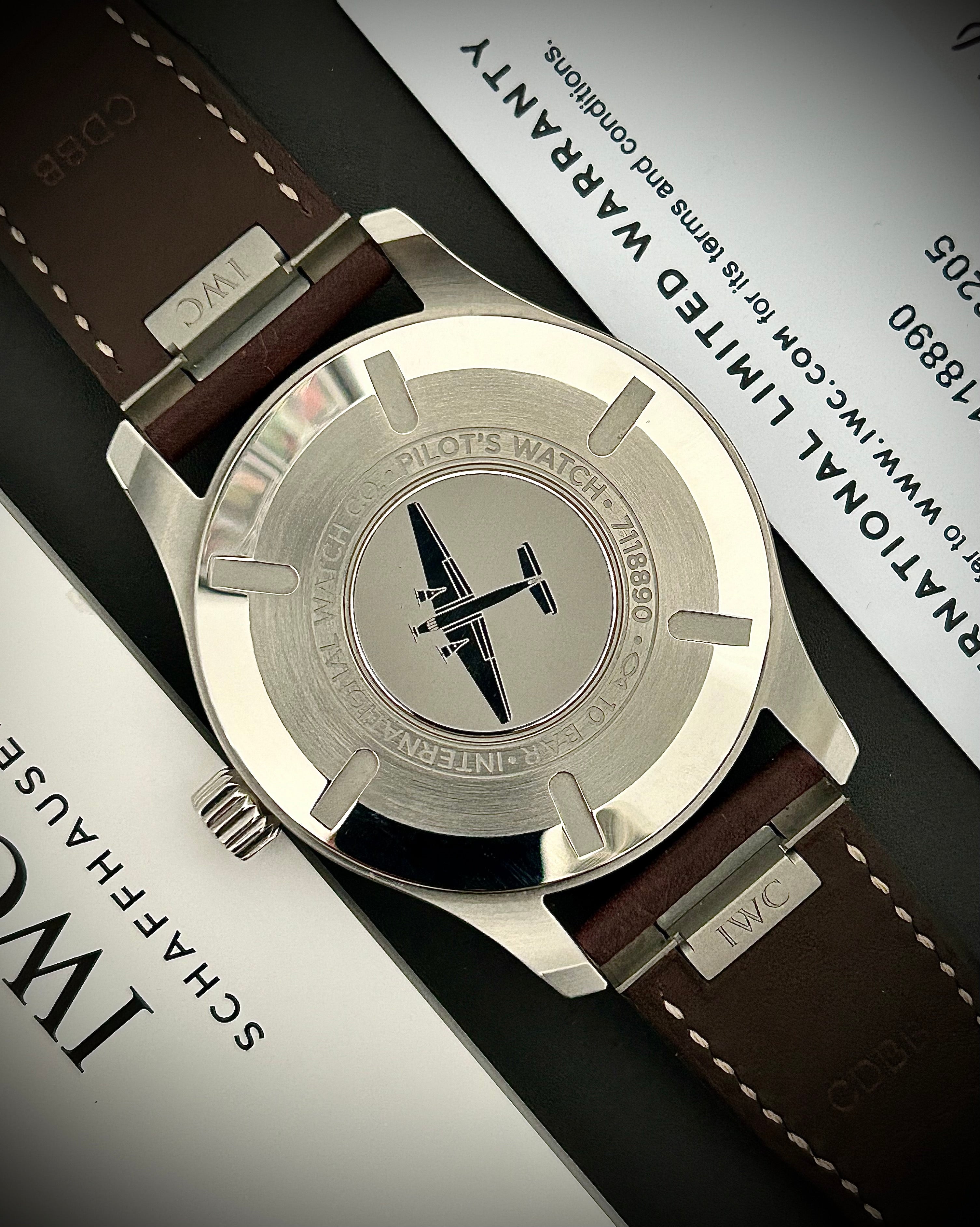 2024 IWC PILOTS WATCH MARK XX, GREEN DIAL, IW328305, FULL SET, INC GST